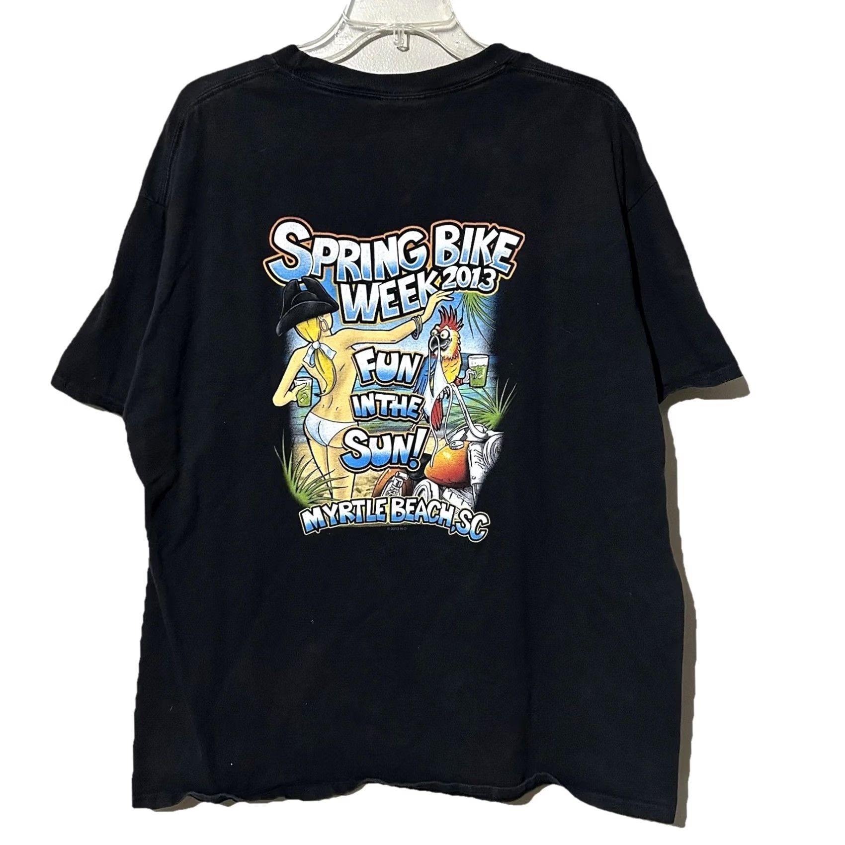 Harley Davidson Harley-Davidson Shirt XL Black Men Motorcycle Spring 2013 South Carolina Bike Week Size US XL / EU 56 / 4 - 2 Thumbnail