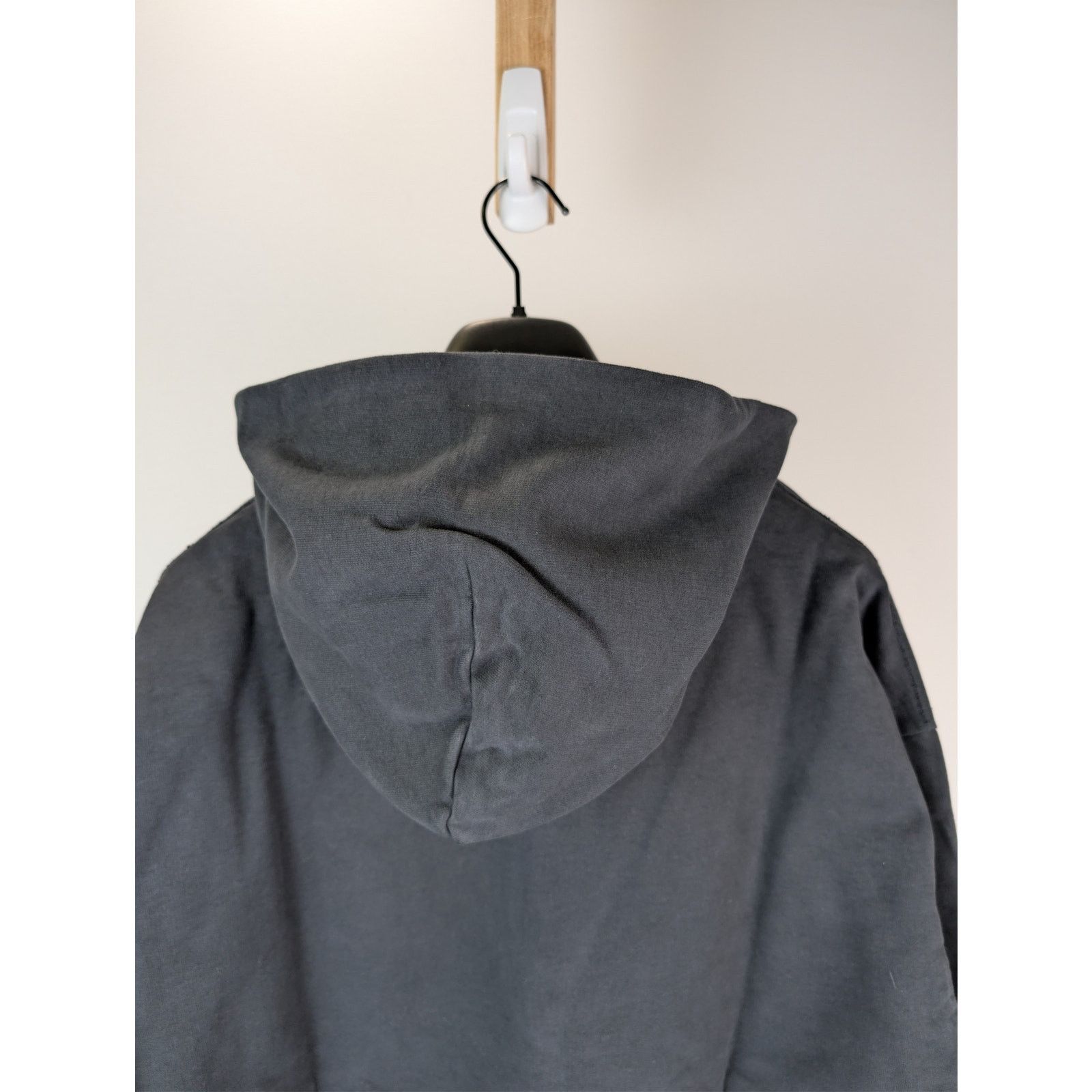 Acne Studios o1rshd1 Logo-Print Cotton Hoodie in Black Size US M / EU 48-50 / 2 - 15 Thumbnail