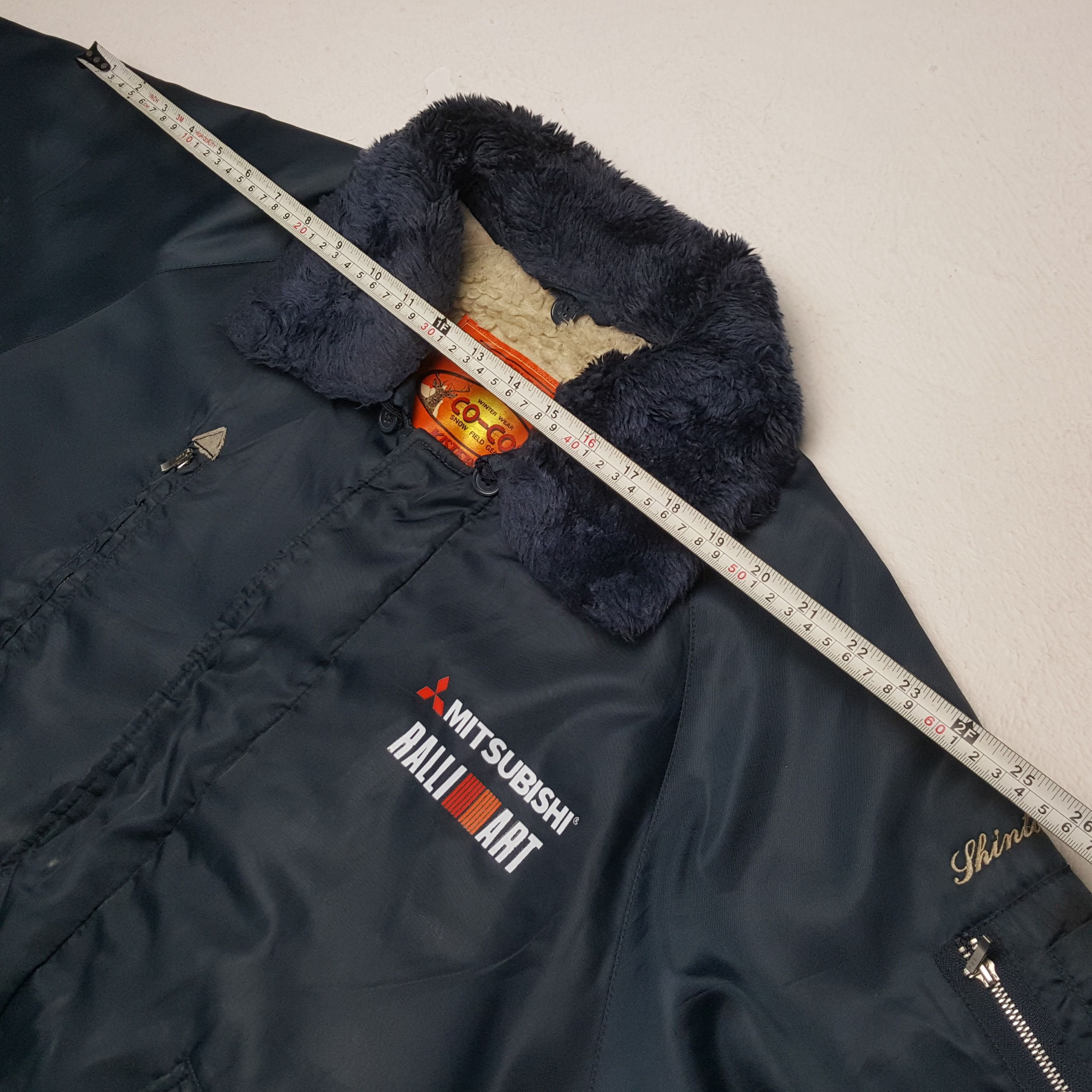 Japanese Brand × Vintage MITSUBISHI RALLI ART Japanese Motorsports Custom Jacket Size US XL / EU 56 / 4 - 5 Thumbnail