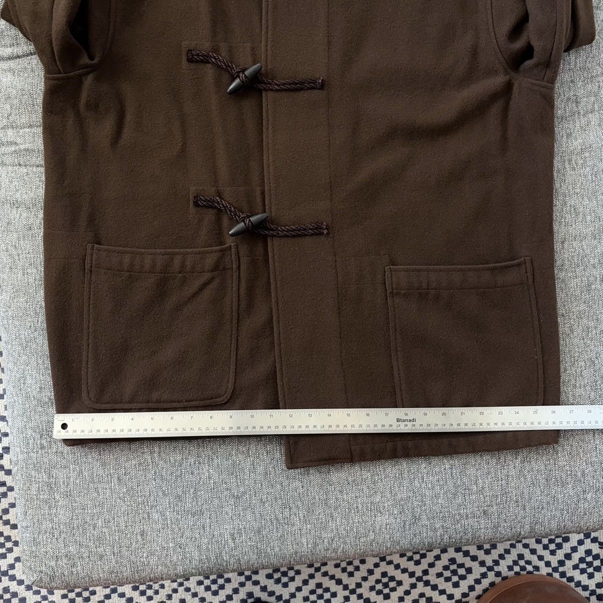 RRL Ralph Lauren RRL Double RL Wool Duffel Coat Toggle Clasp Chocolate Brown Size US XL / EU 56 / 4 - 12 Thumbnail