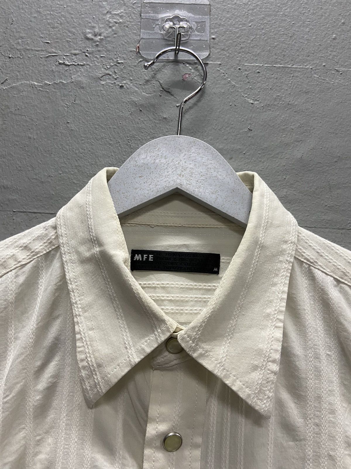 Japanese Brand MFE JAPANESE LONG SLEEVE SNAP BUTTON UP SHIRT Size US M / EU 48-50 / 2 - 3 Thumbnail