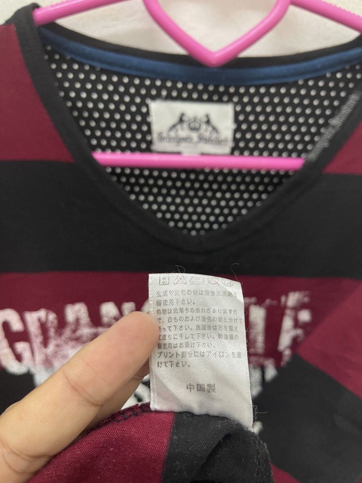 Japanese Brand Rare Vintage GRANGESTA STANDARD Japan Mesh Punk & Anarchy Size US L / EU 52-54 / 3 - 7 Thumbnail