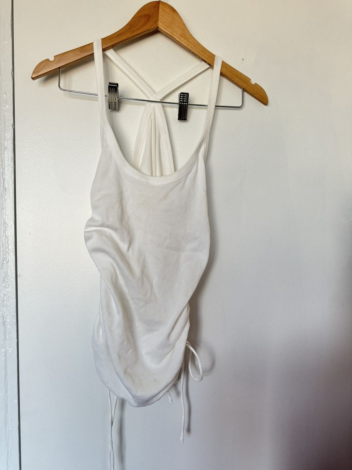 Helmut Lang Helmut Lang Adjustable Side Toggle Rib Tank Size L / US 10 / IT 46 - 1 Thumbnail