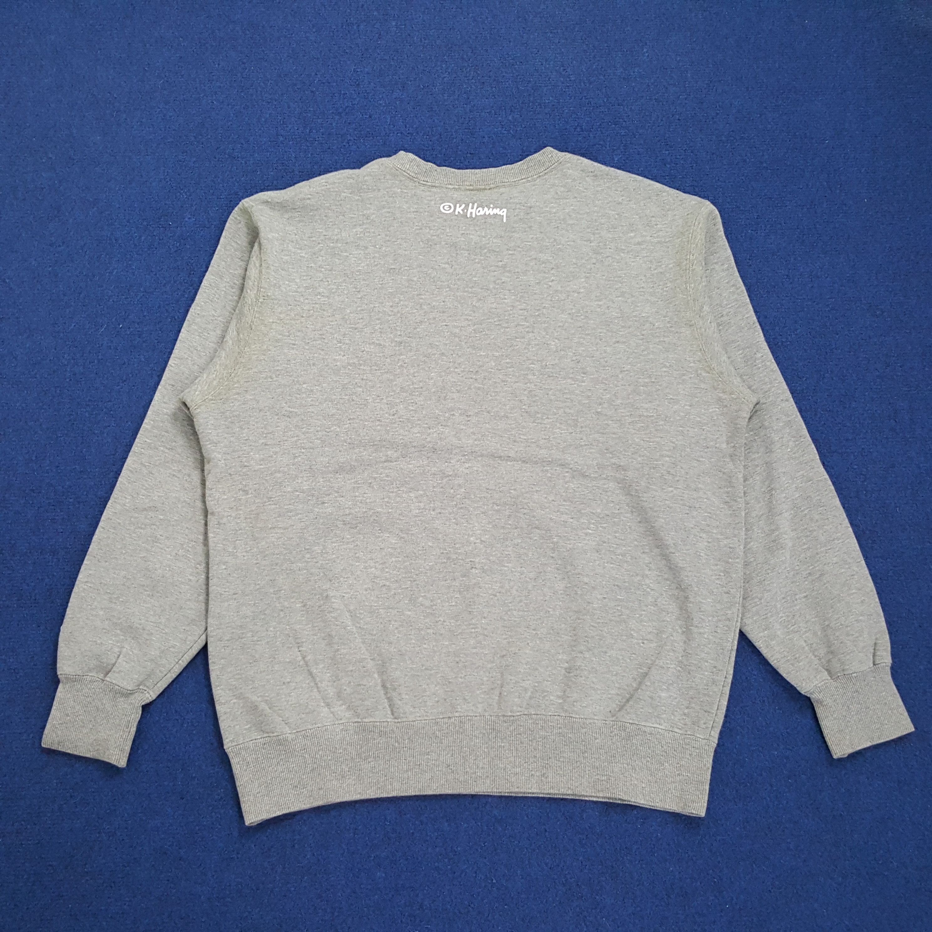 Keith Haring × Vintage Vintage Keith Haring Design City Cycles Sweatshirts Size US L / EU 52-54 / 3 - 4 Thumbnail