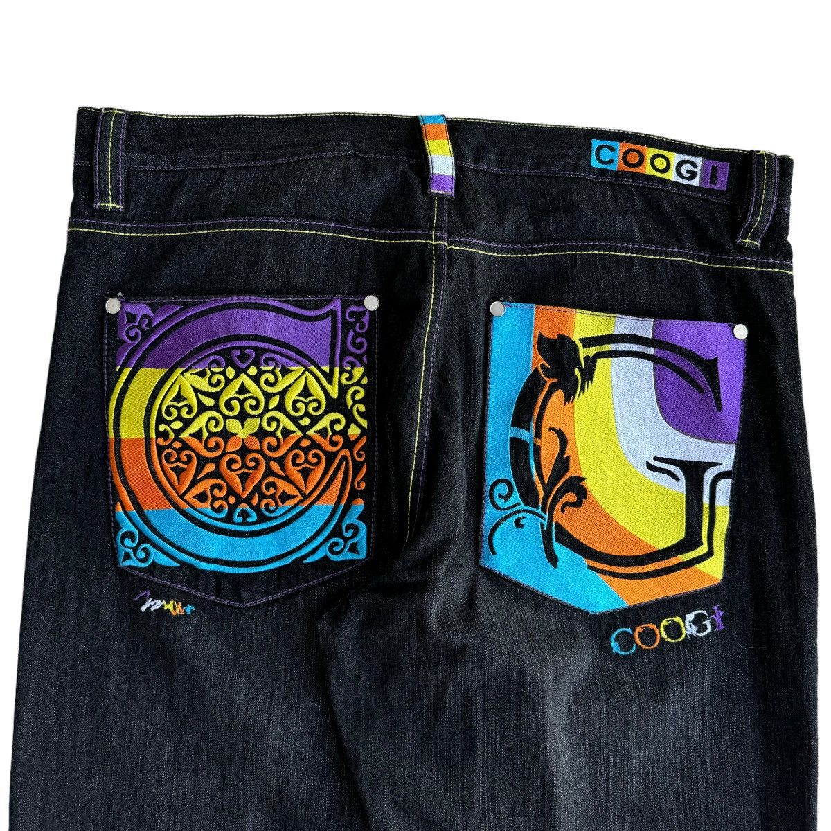 Coogi × JNCO × Vintage WIDE LEG COOGI BAGGY JEANS SKATER GRUNGE SOUTHPOLE Y2K Size US 40 / EU 56 - 4 Thumbnail