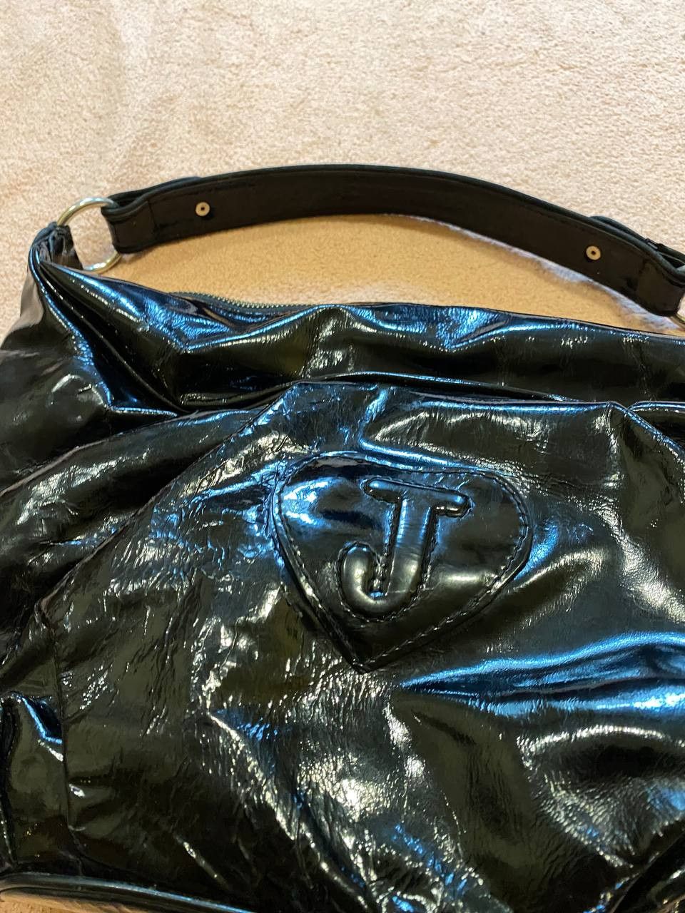 Juicy Couture Juicy couture rare vintage velour and Leather bag Size ONE SIZE - 13 Thumbnail