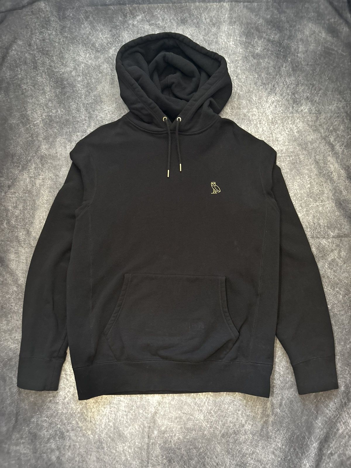 Drake Octobers Very Own Streetwear OVO Essentials Black Hoodie Grailed