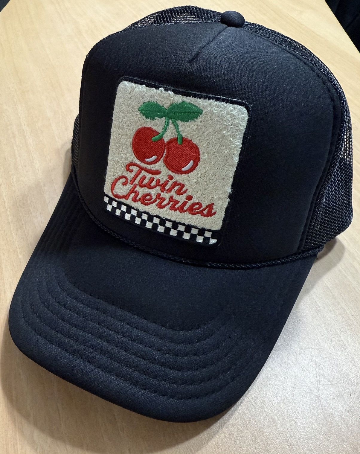 Other Twin Cherries Trucker Hat 🍒 Size ONE SIZE - 1 Thumbnail