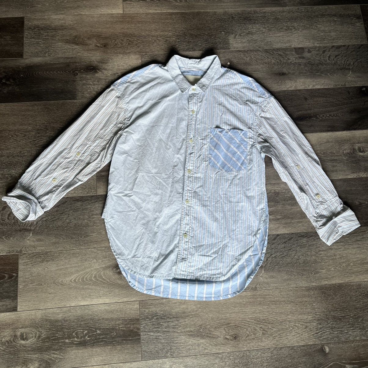 Citizens Of Humanity × Designer × Vintage Citizens of Humanity Kayla Button Up Shirt Reworked Stripe Size M / US 6-8 / IT 42-44 - 1 Thumbnail