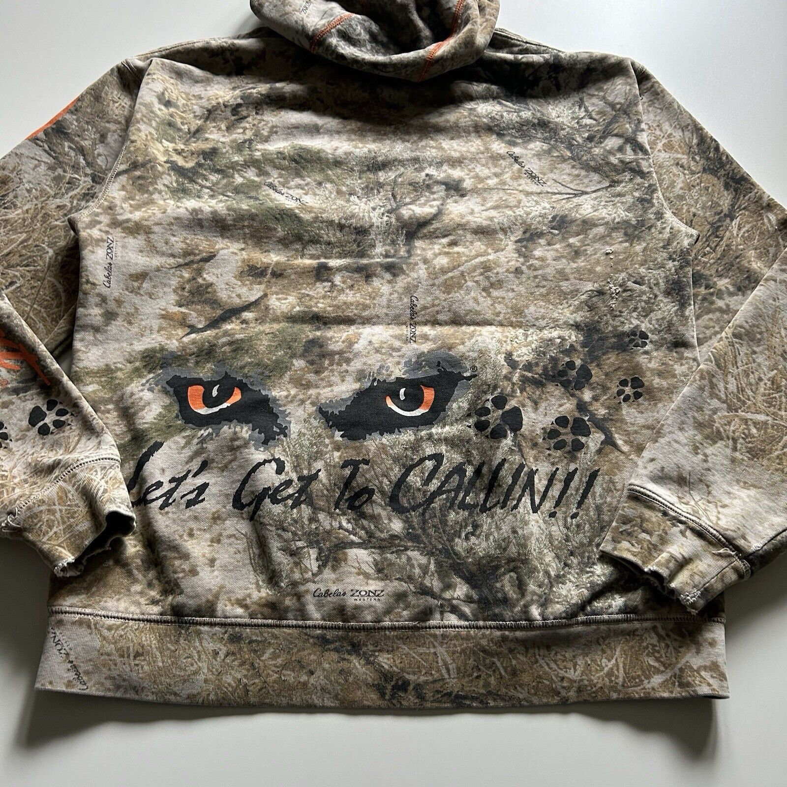 Cabelas Vintage Y2K Real Tree Camouflage Cabela's Hoodie Medium Rare Size US M / EU 48-50 / 2 - 4 Thumbnail
