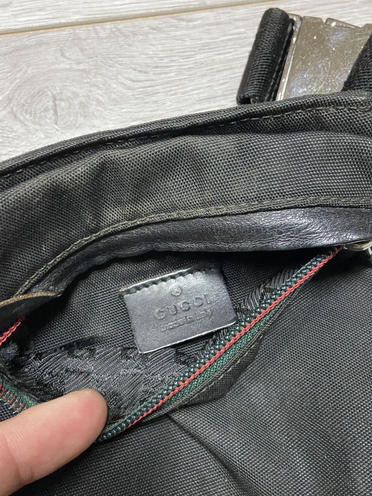 Gucci GUCCI Canvas Waist bag Black Size ONE SIZE - 6 Thumbnail