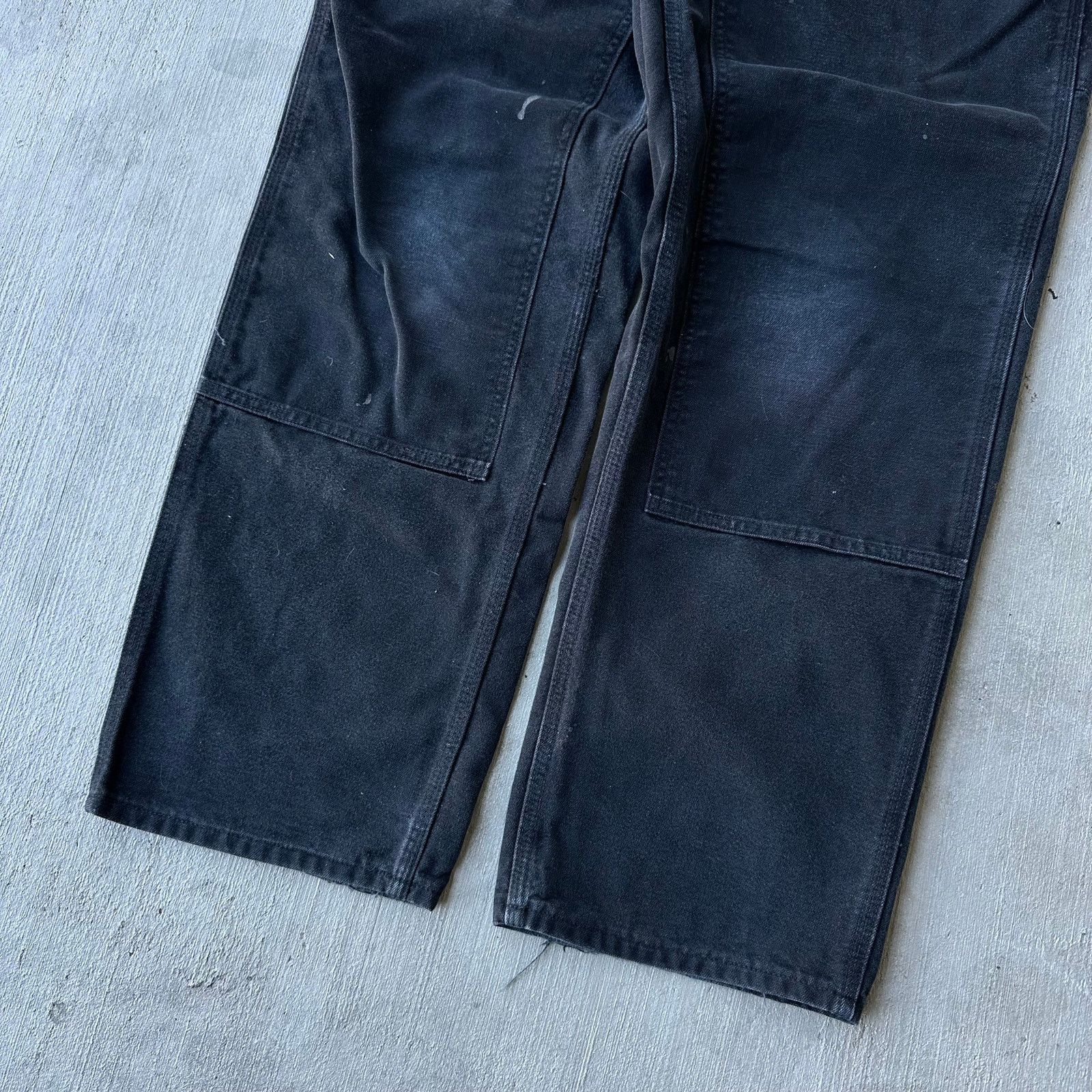Carhartt × Vintage Carhartt black double knee work wear carpenter pants Size US 36 / EU 52 - 3 Thumbnail