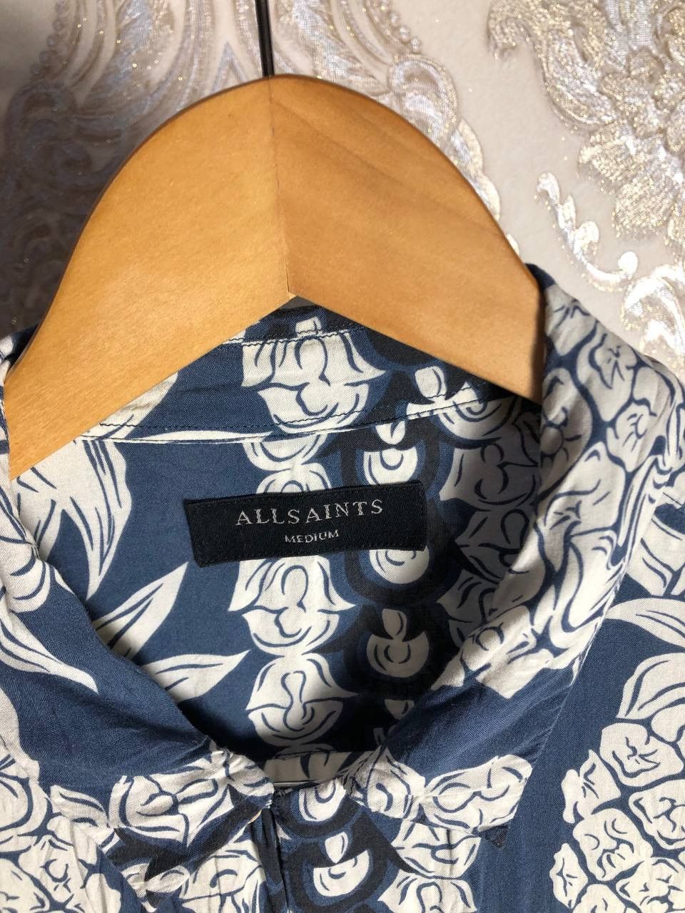Japanese Brand × Vintage VERY RARE ALLSAINTS ANANAS DESIGNER SS SHIRT CASUAL Y2K 90s Size US M / EU 48-50 / 2 - 5 Thumbnail
