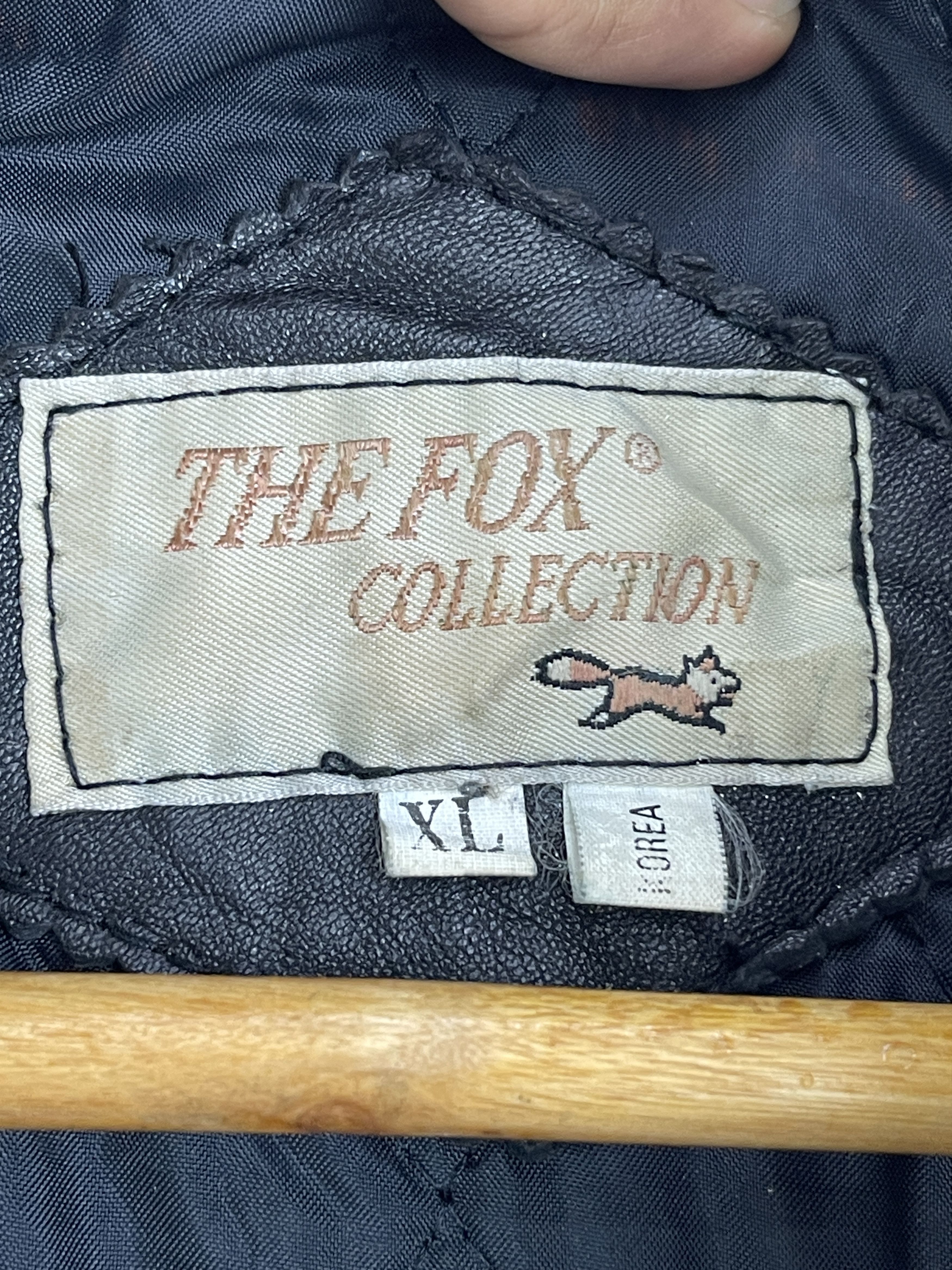 Japanese Brand Vtg Japanese Brand The Fox Collection Leather Jacket JA0083 Size US XL / EU 56 / 4 - 5 Thumbnail