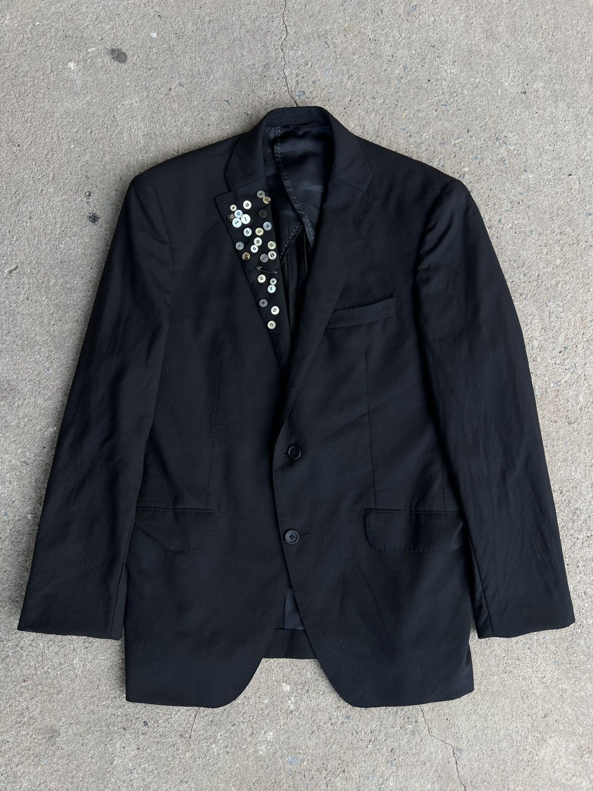 Mr. Junko Avant Garde Mr.Junko Multiple Buttons Jacket Distressed Size US L / EU 52-54 / 3 - 1 Thumbnail