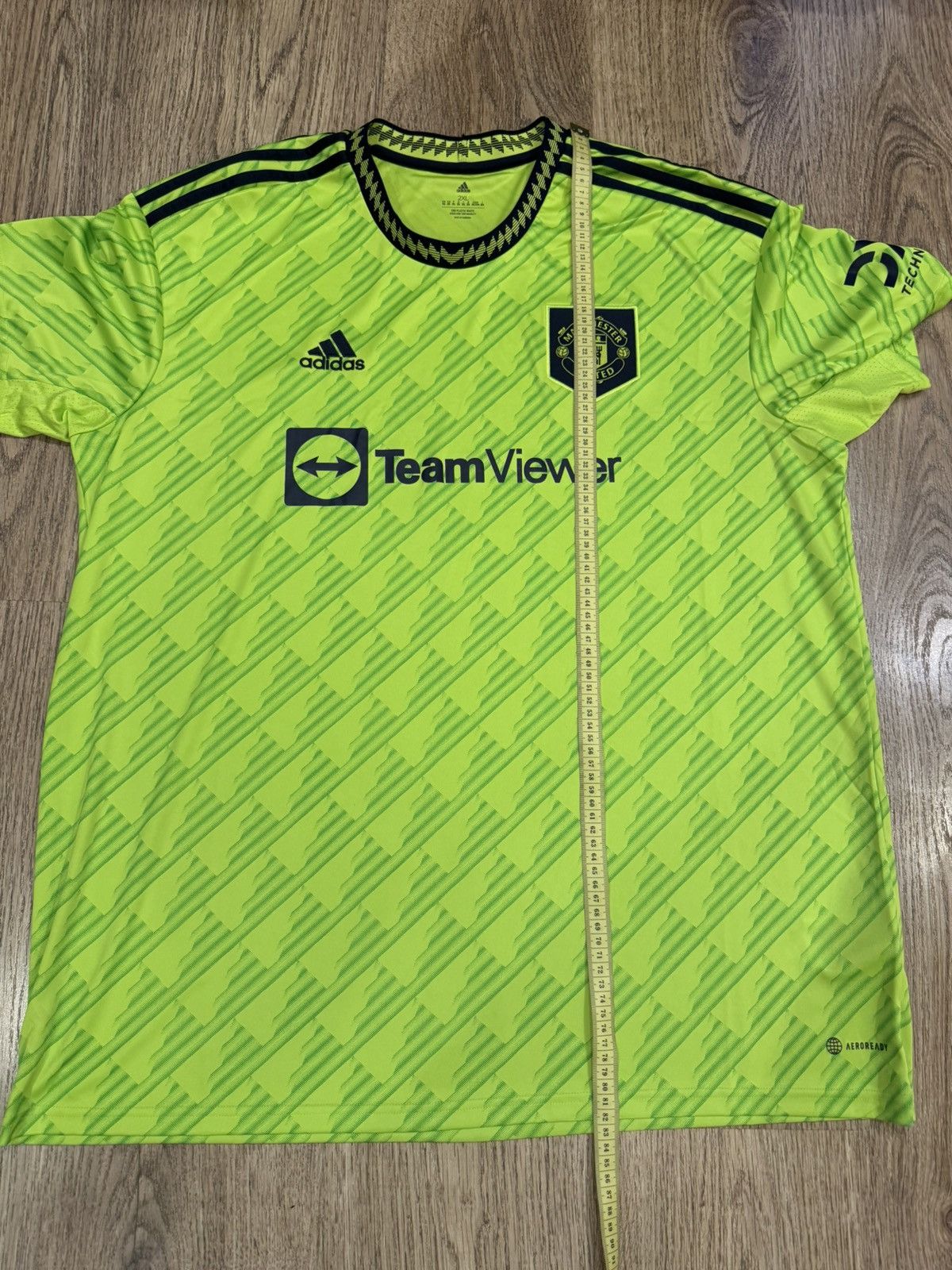 Adidas MANCHESTER UNITED 2022 -23 FOOTBALL JERSEY ADIDAS HE2981 XXL Size US XXL / EU 58 / 5 - 2 Thumbnail