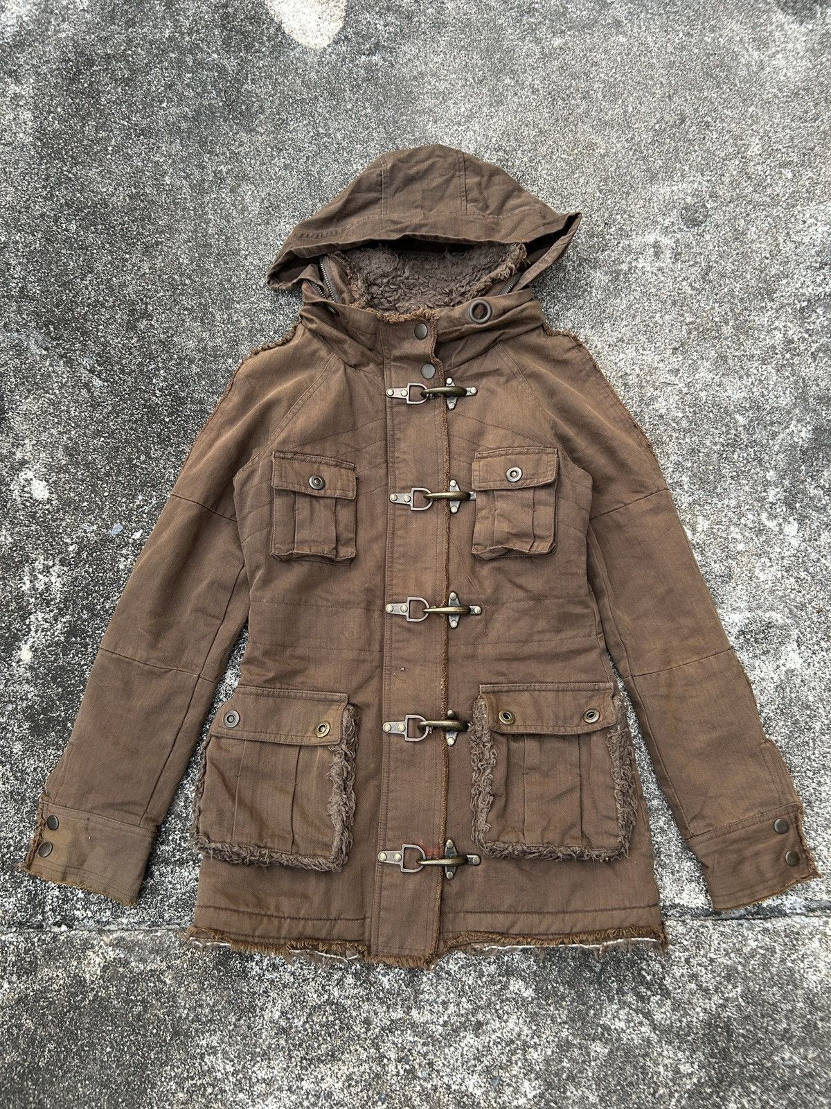 Japanese Brand 2000s Japanese Grunge Parka Jacket Size US M / EU 48-50 / 2 - 3 Thumbnail