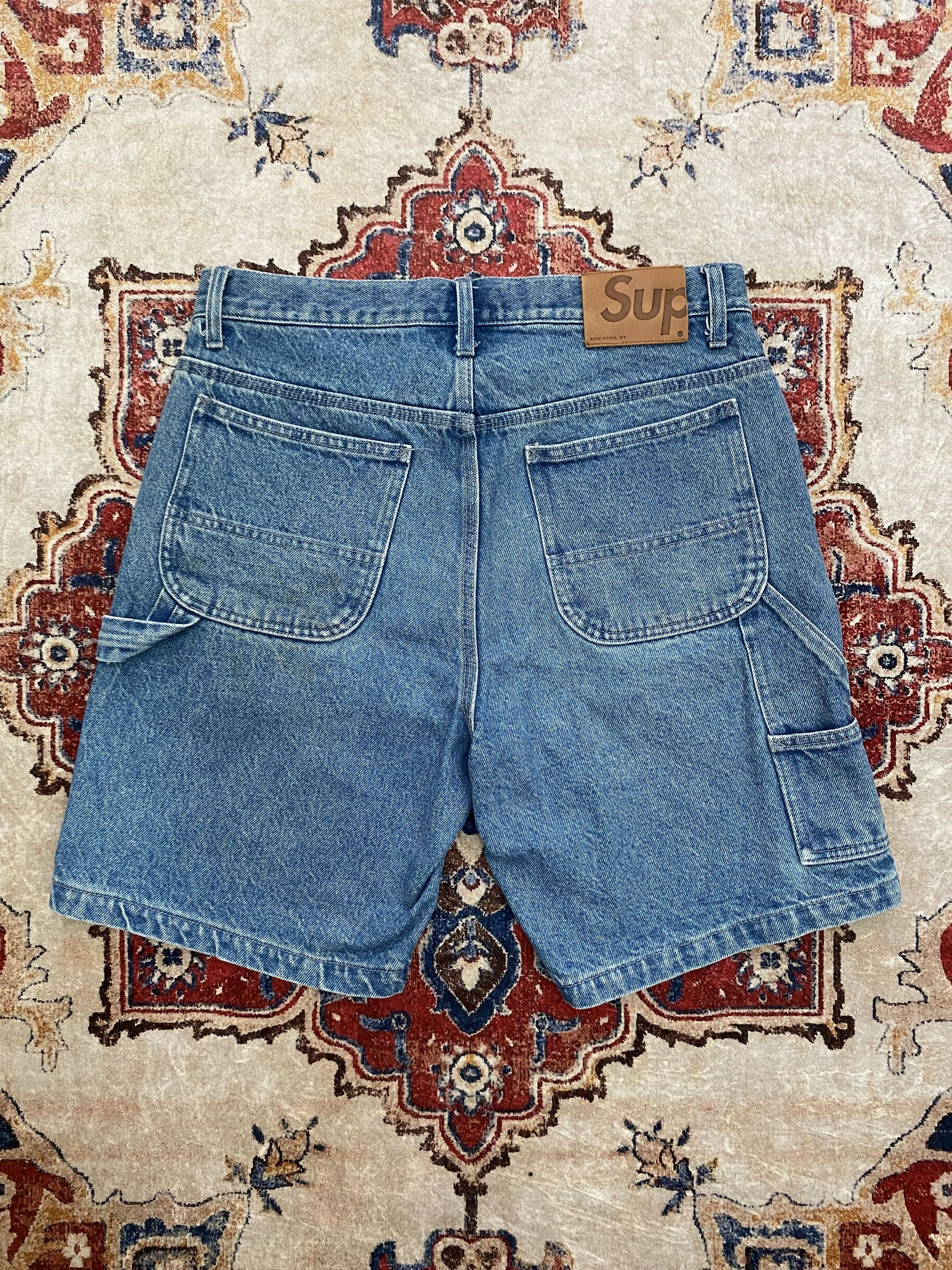 Supreme Supreme Handstyle Denim Painter Short Size US 30 / EU 46 - 2 Thumbnail