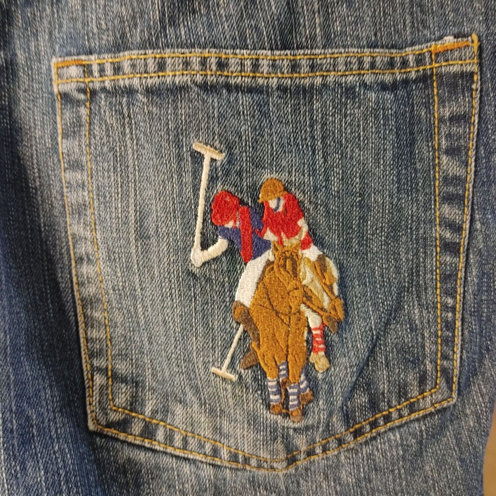 Other US Polo ASSN. Authentic Goods Men's Straight Leg Denim Jeans Size US 38 / EU 54 - 3 Thumbnail