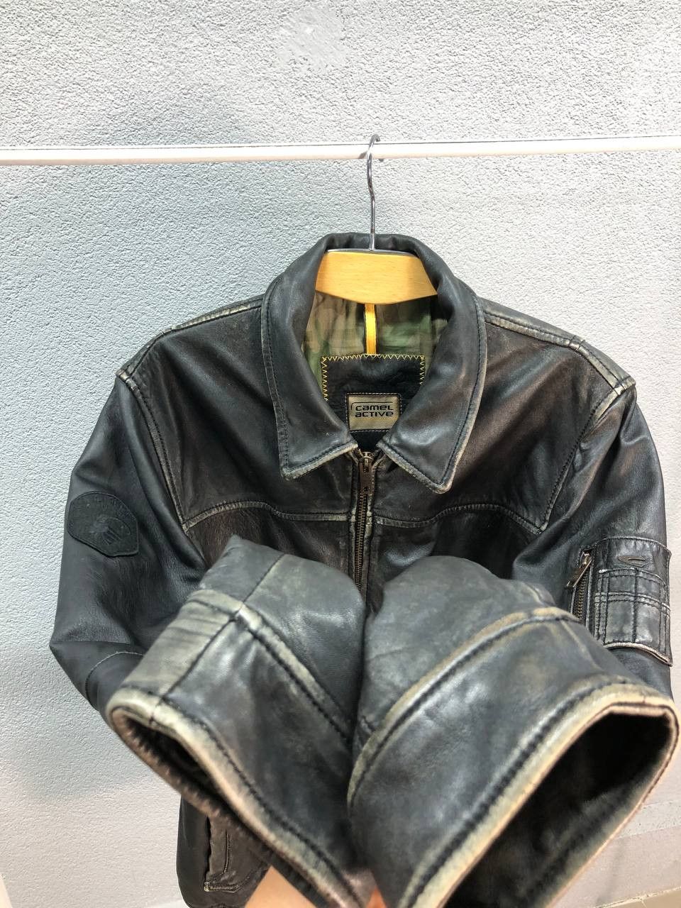 Camel Camel Active leather mens Jacket 50 / Large Size US L / EU 52-54 / 3 - 8 Thumbnail
