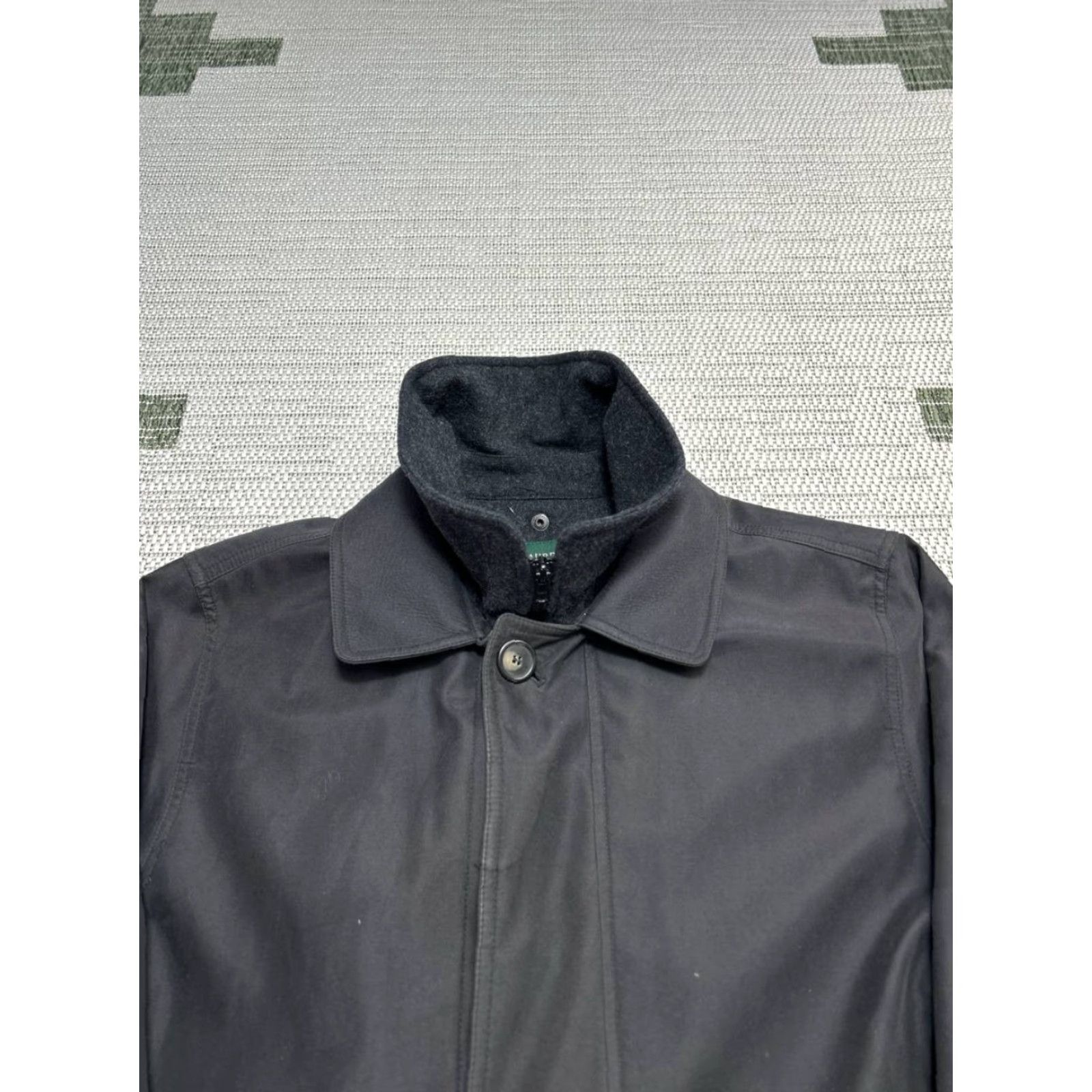 Ralph Lauren Lauren Ralph Lauren Coat Mens Large Black Trench Size US L / EU 52-54 / 3 - 2 Thumbnail
