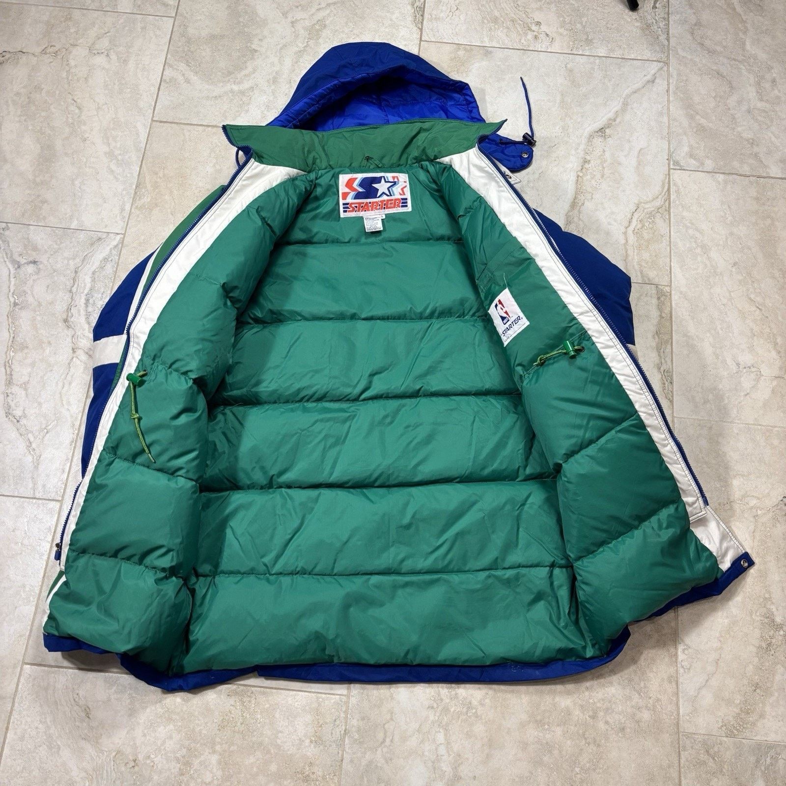 Starter Starter Minnesota Timberwolves Parka Jacket Sz L Down Puffer Size US L / EU 52-54 / 3 - 3 Thumbnail