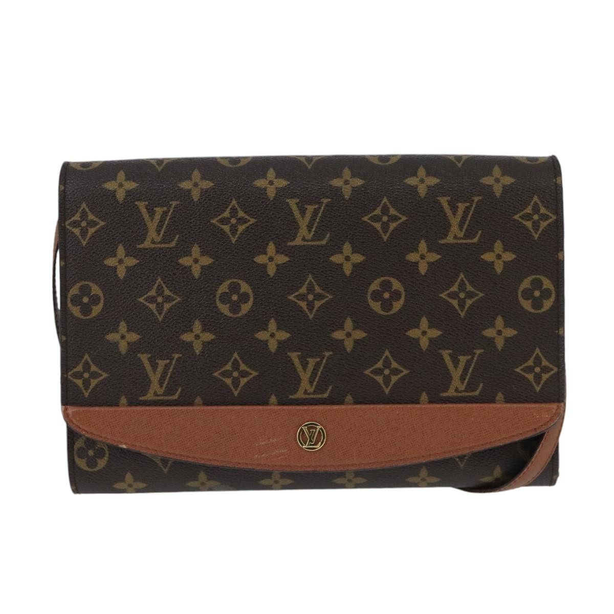 Louis Vuitton Bordeaux Brown Canvas Shoulder Bag (Pre-Owned) Size ONE SIZE - 1 Thumbnail