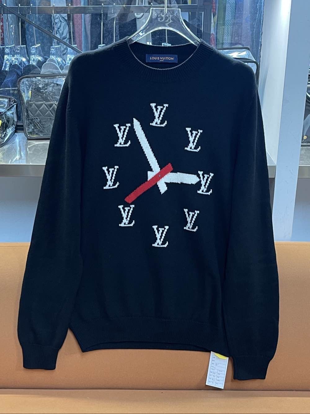 Louis Vuitton Louis Vuitton Clock Intarsia Sweater Size L Size US L / EU 52-54 / 3 - 1 Thumbnail