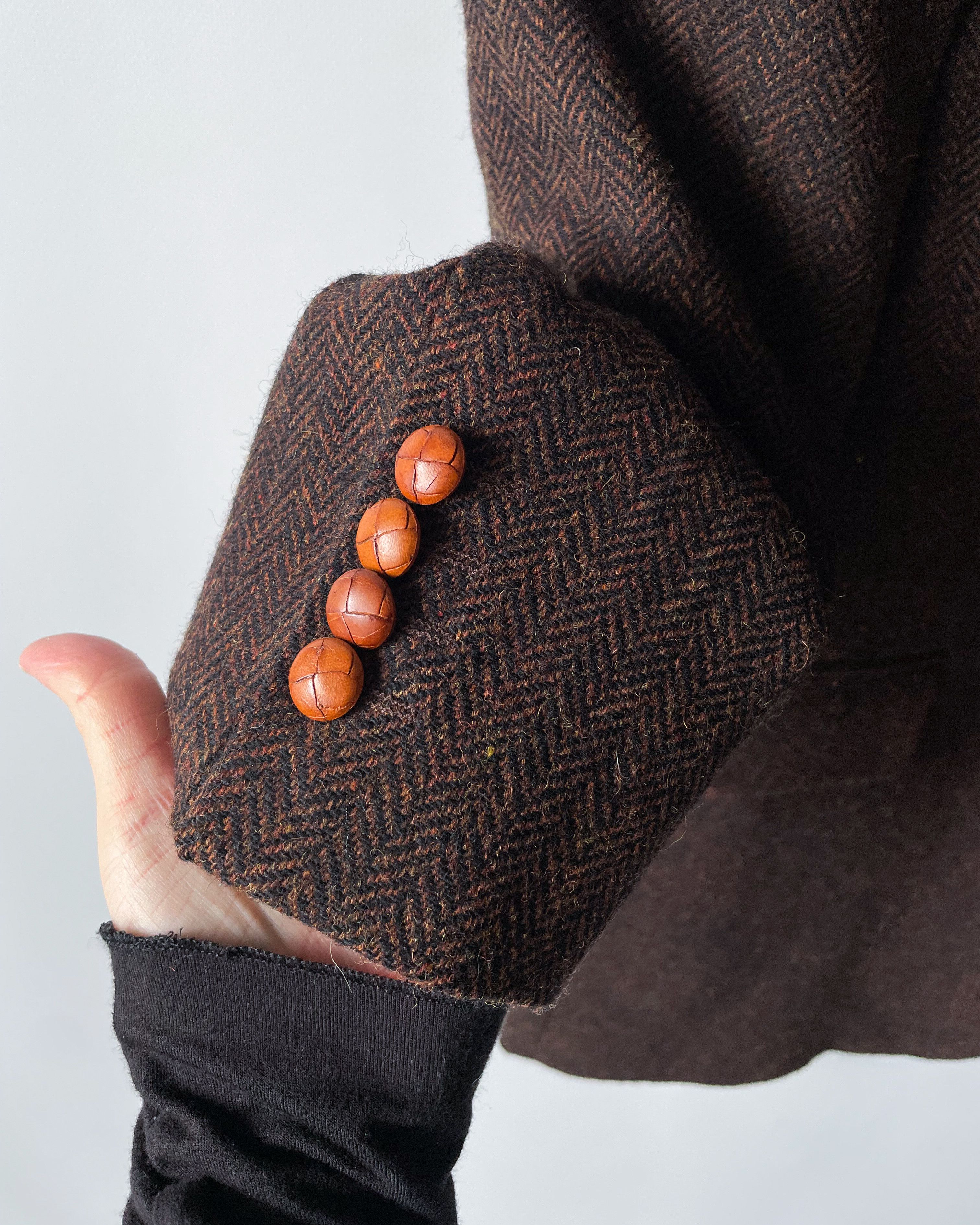 Vintage Vintage Odermark Tweed Blazer Size 44R - 6 Thumbnail