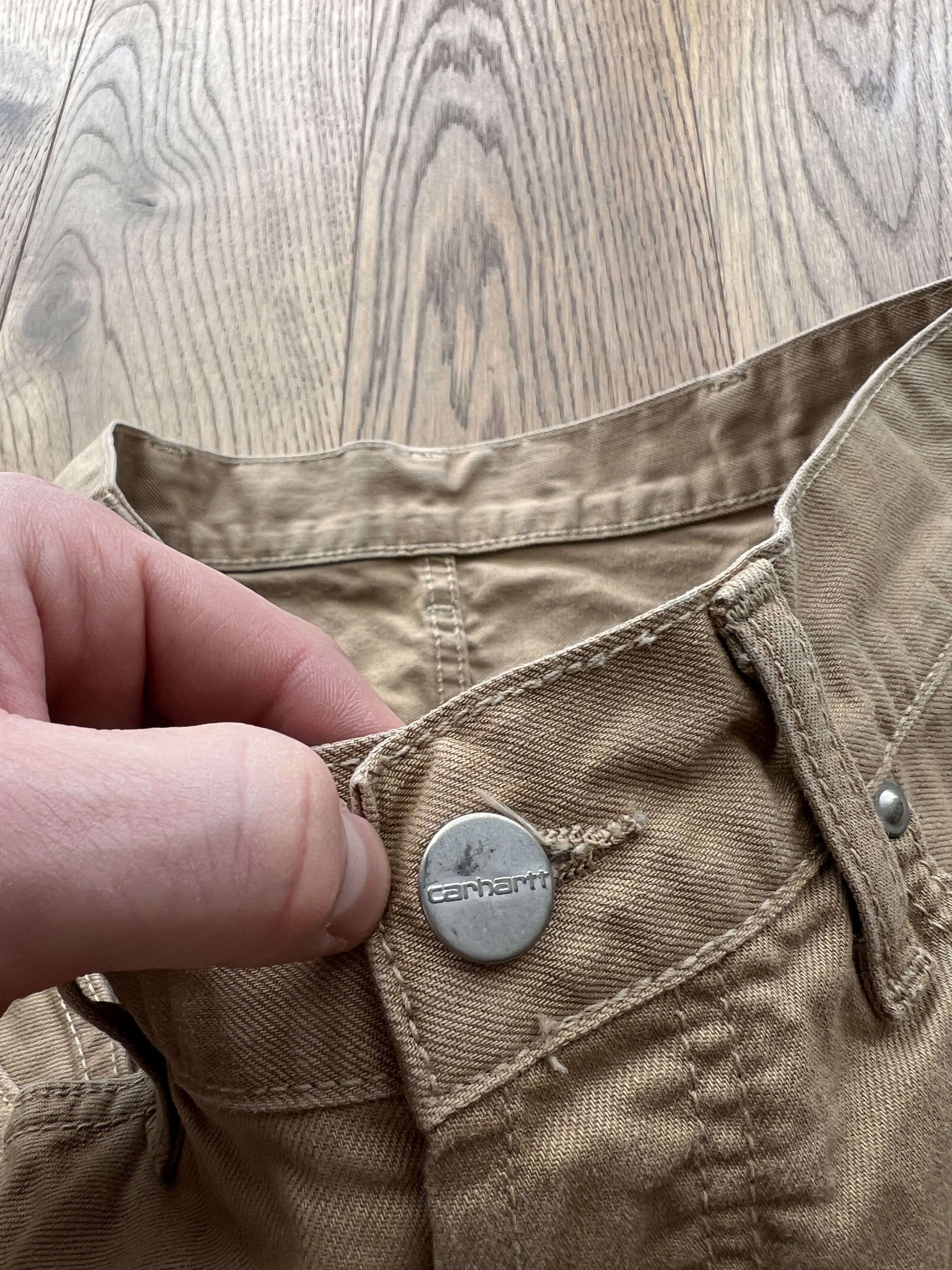 Carhartt Wip Carhartt WIP Texas pant II denim jeans vintage slim fit y2k Size US 29 - 15 Thumbnail