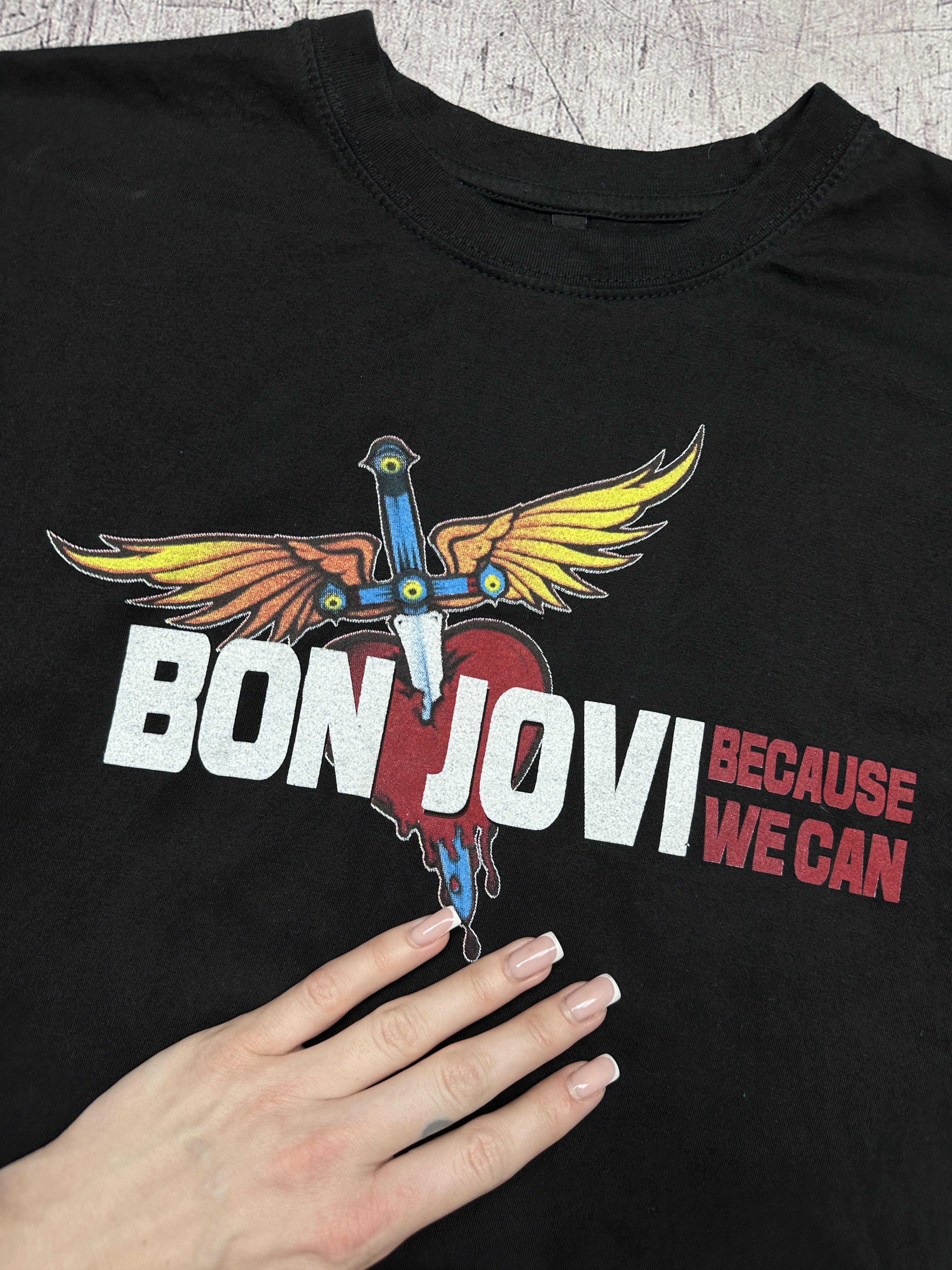 Bon Jovi Bon Jovi Because We Can Rock Band T-Shirt Size US L / EU 52-54 / 3 - 3 Thumbnail