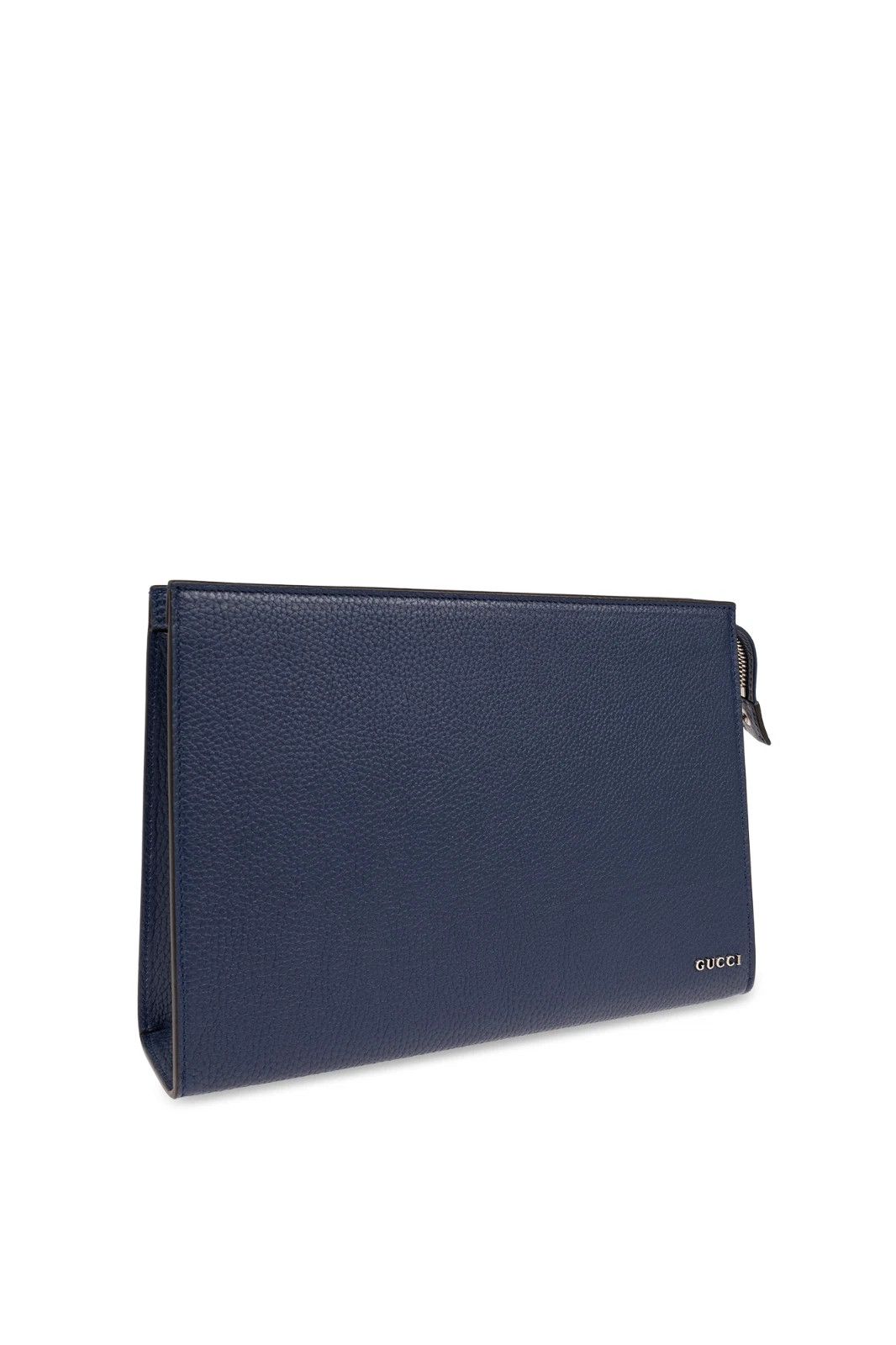 Gucci GUCCI Blue Leather Pouch New & Authentic Size ONE SIZE - 3 Thumbnail