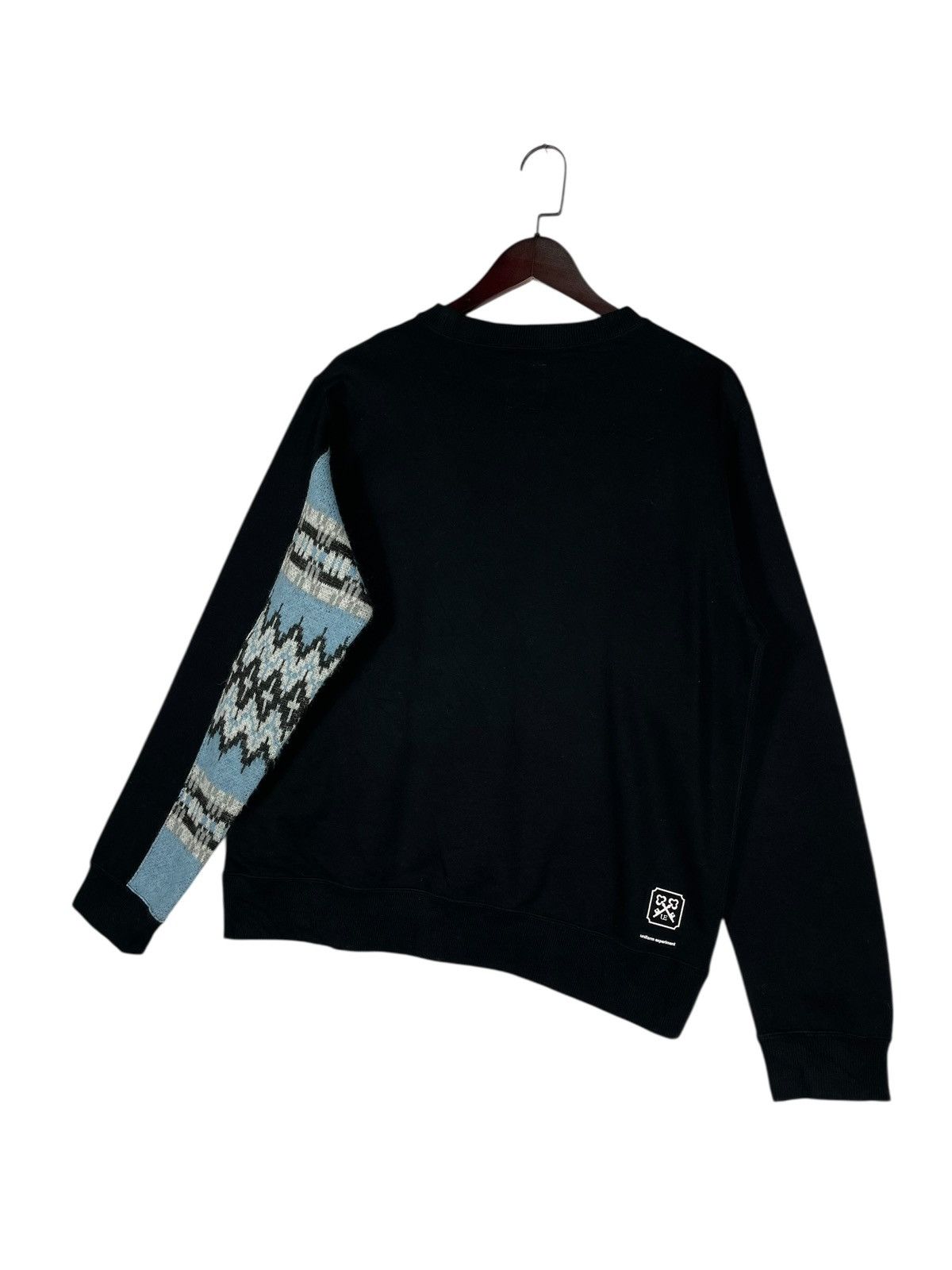 uniform experiment Uniform Experiment Nordic Knit Patch Sweatshirt Size US L / EU 52-54 / 3 - 3 Thumbnail