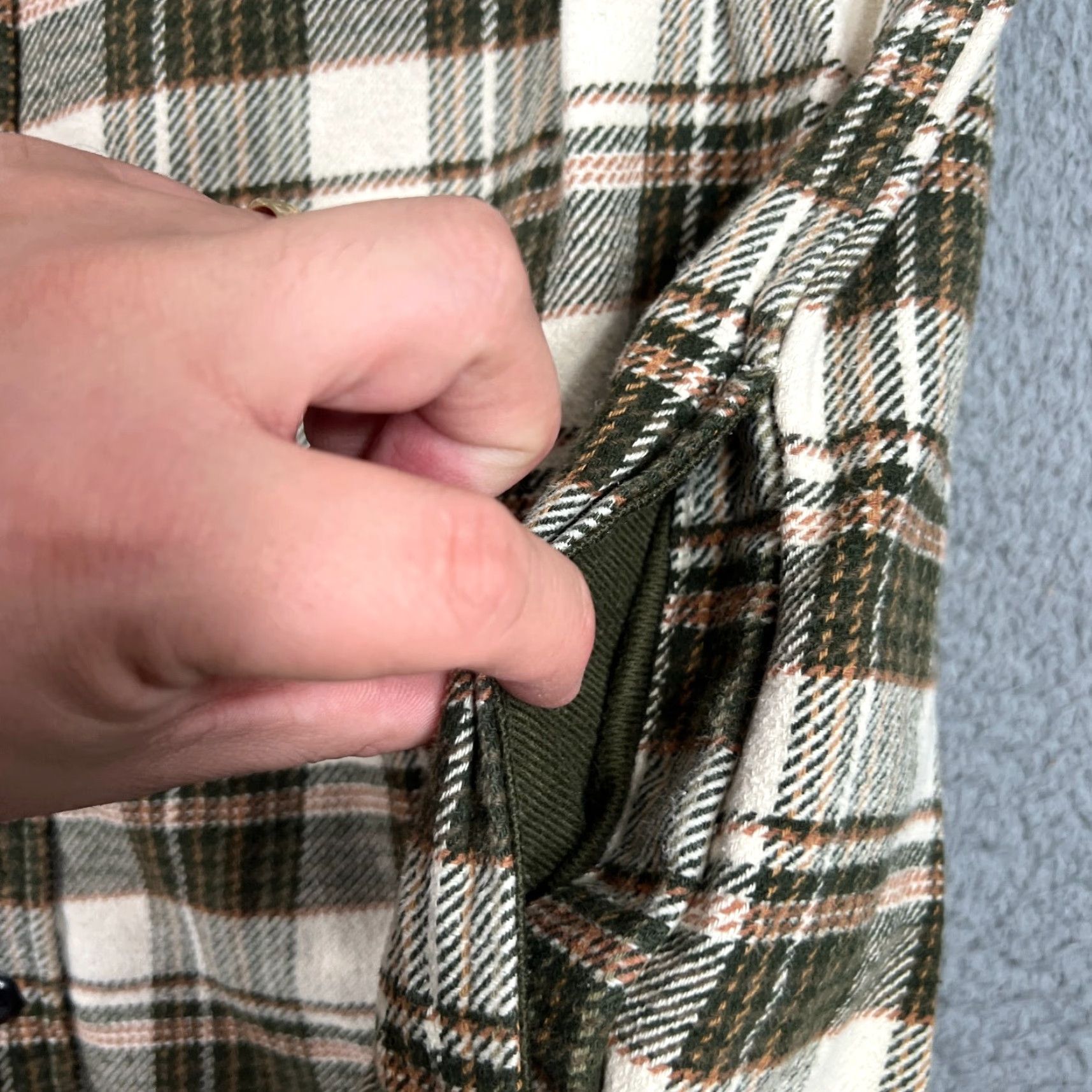 Orvis VINTAGE Orvis Men's Flannel Shirt XL Cotton Plaid Work Shacket Long Sleeve Button-Up Size US XL / EU 56 / 4 - 6 Thumbnail
