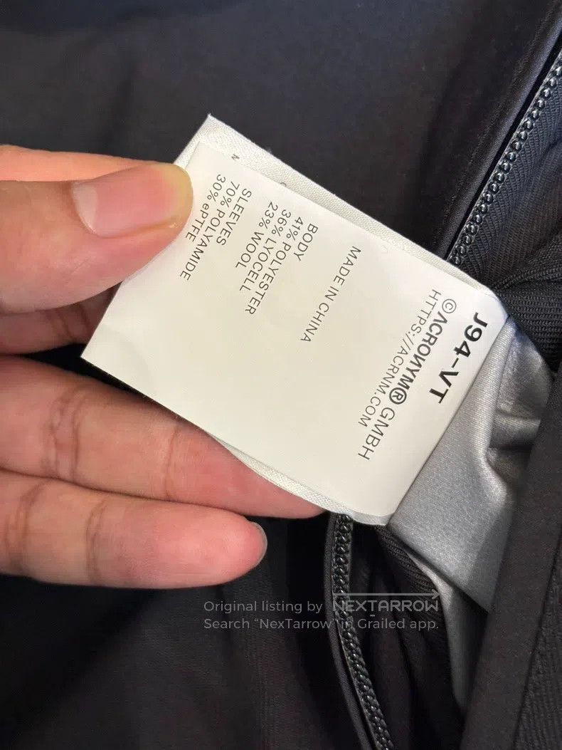Acronym Acronym overcoat Size US L / EU 52-54 / 3 - 4 Thumbnail