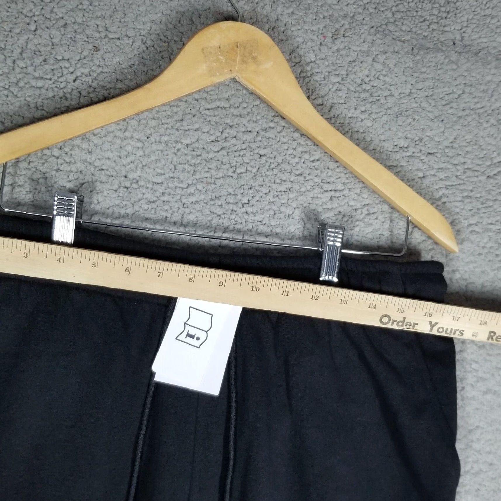 Jordan Brand Jordan Air Jordan Joggers Pants Mens Large Black Striped Tapered Activewear FN6356 Size US 33 - 2 Thumbnail
