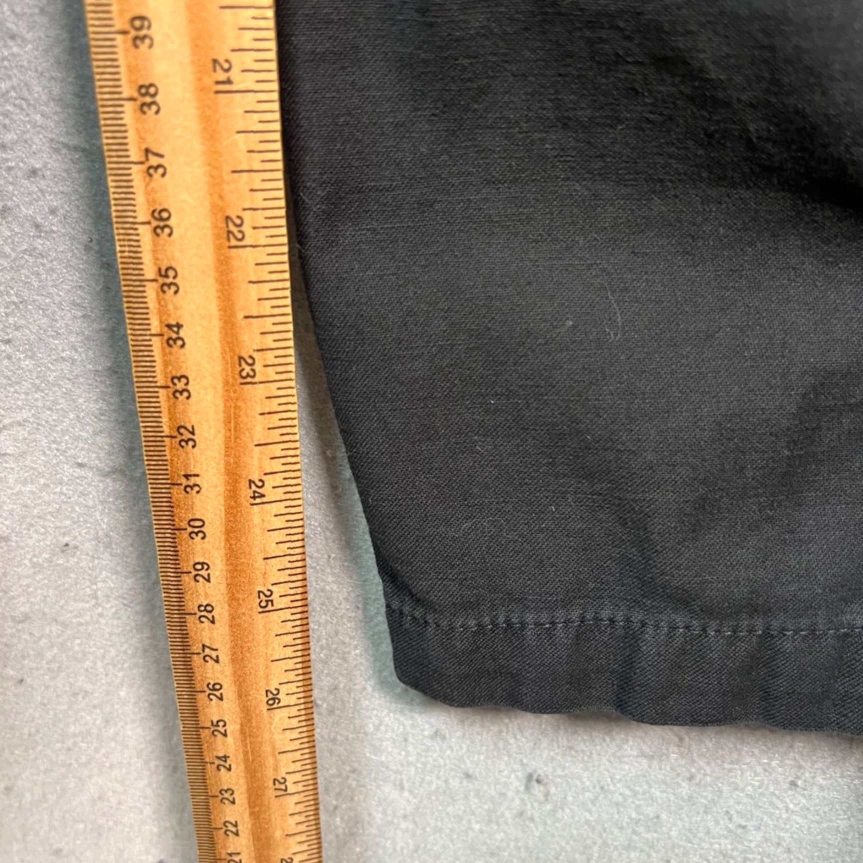 TNA Tna Womens 8 Black Cotton Pleated Surplus Division Wide-Leg Pants Size 30" / US 8 / IT 44 - 7 Thumbnail