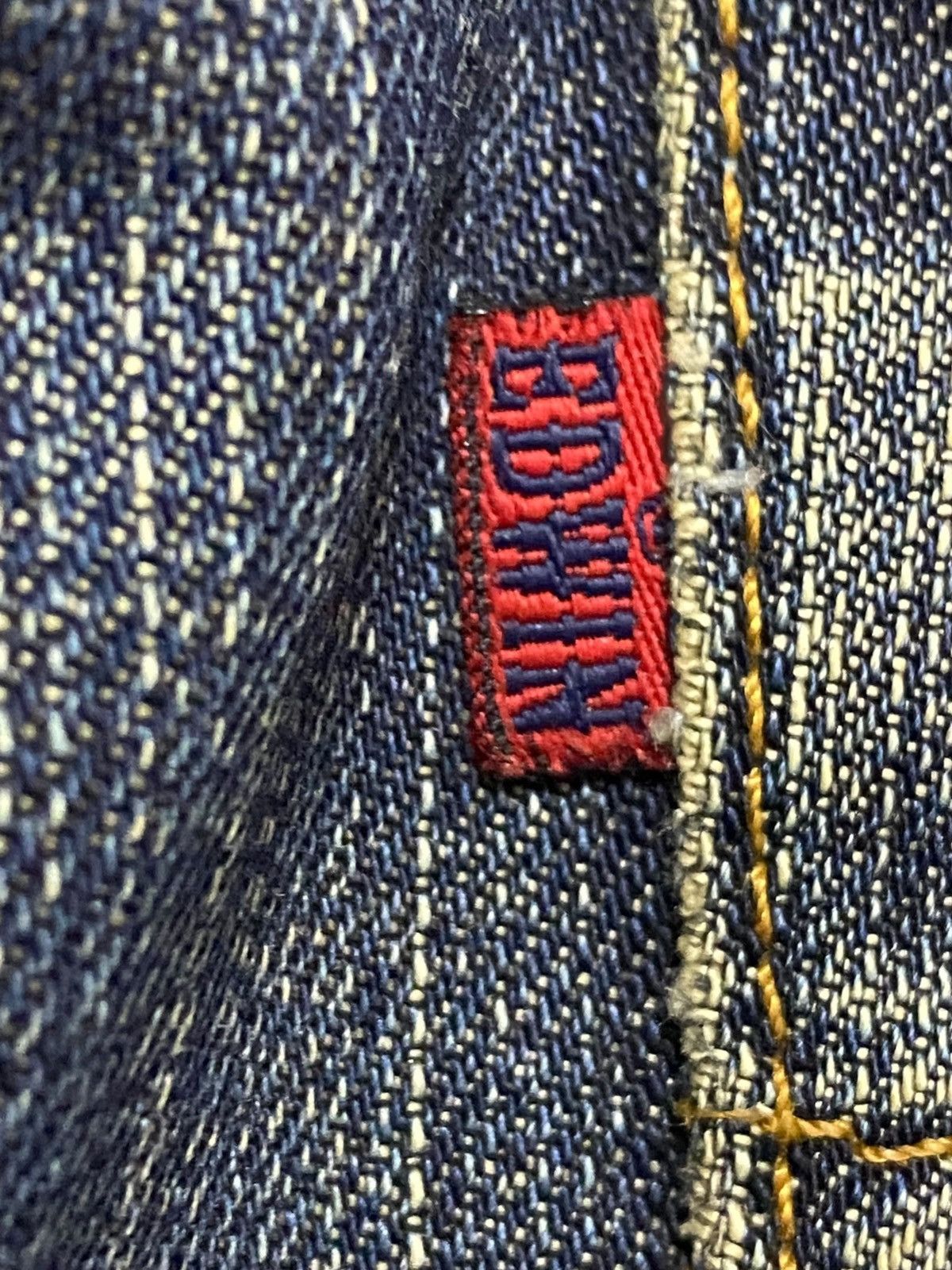 Edwin Japanese Brand Edwin Regular Mud Wash Distressed Jeans Size US 31 - 15 Thumbnail