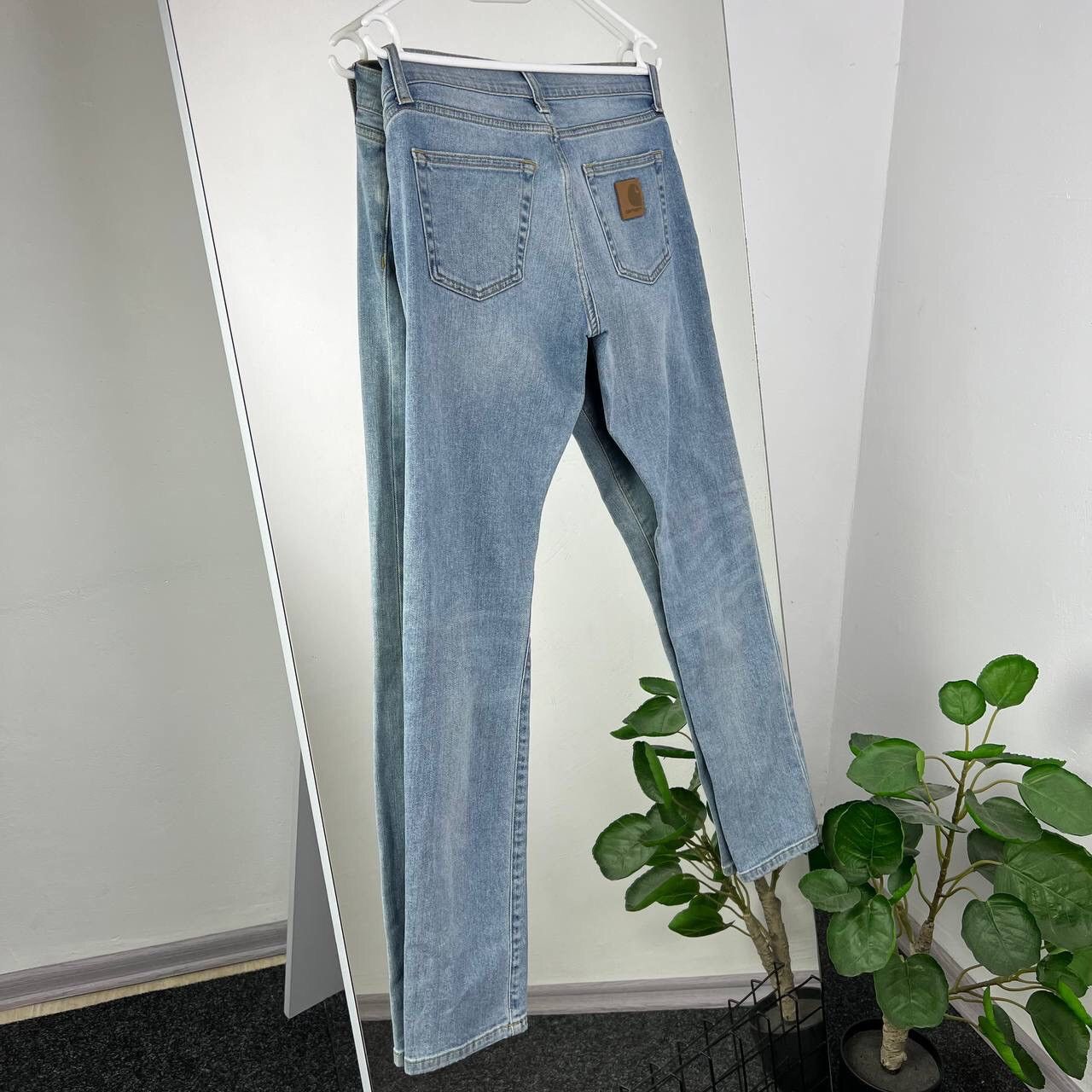 Carhartt Wip Y2k Carhartt Wip Rebel Pants Vintage Baby Blue Skate Size US 29 - 1 Thumbnail