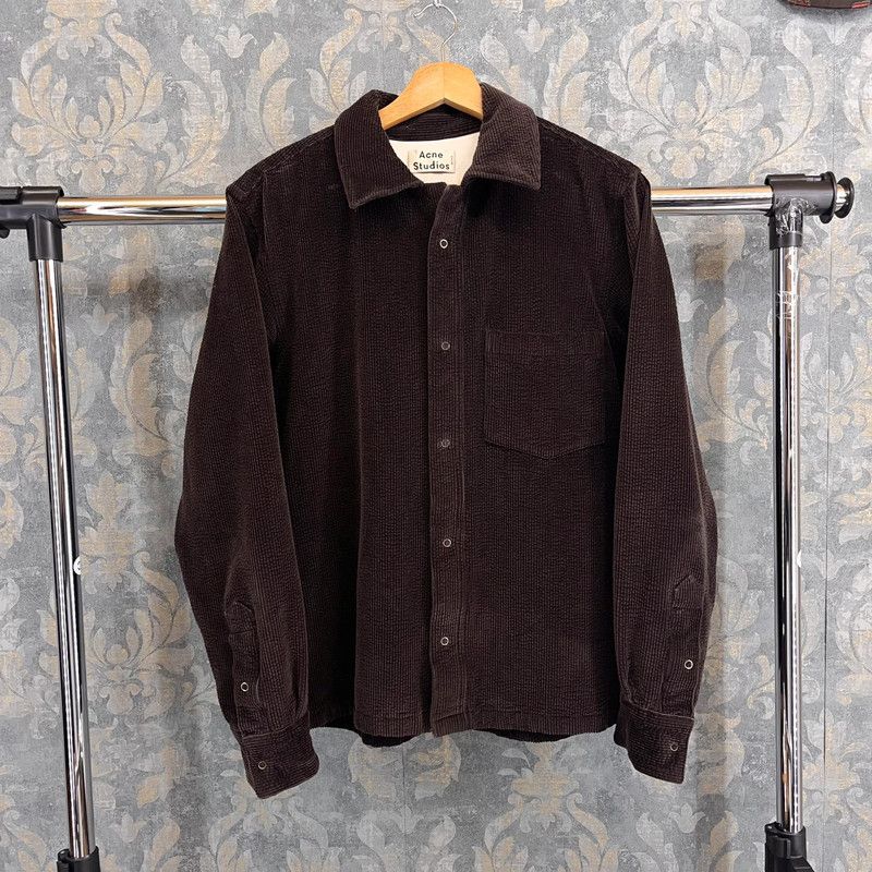 Brown sale Acne Studios corduroy button up