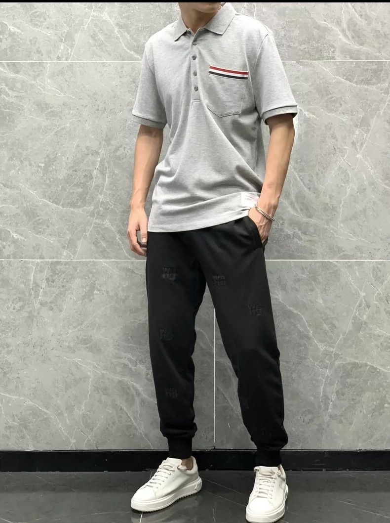 Thom Browne Thom Browne Short sleeve polo shirt Size US S / EU 44-46 / 1 - 7 Thumbnail