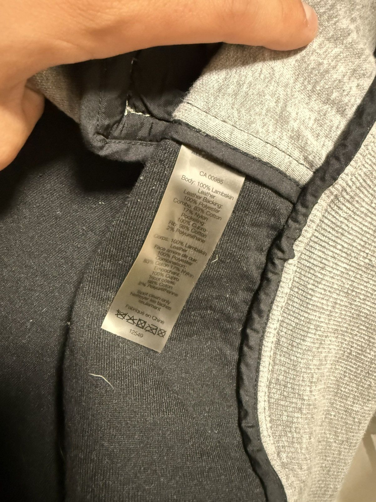 Alexander Wang Alexander Wang neoprane sheepskin split bomber Size US S / EU 44-46 / 1 - 5 Thumbnail