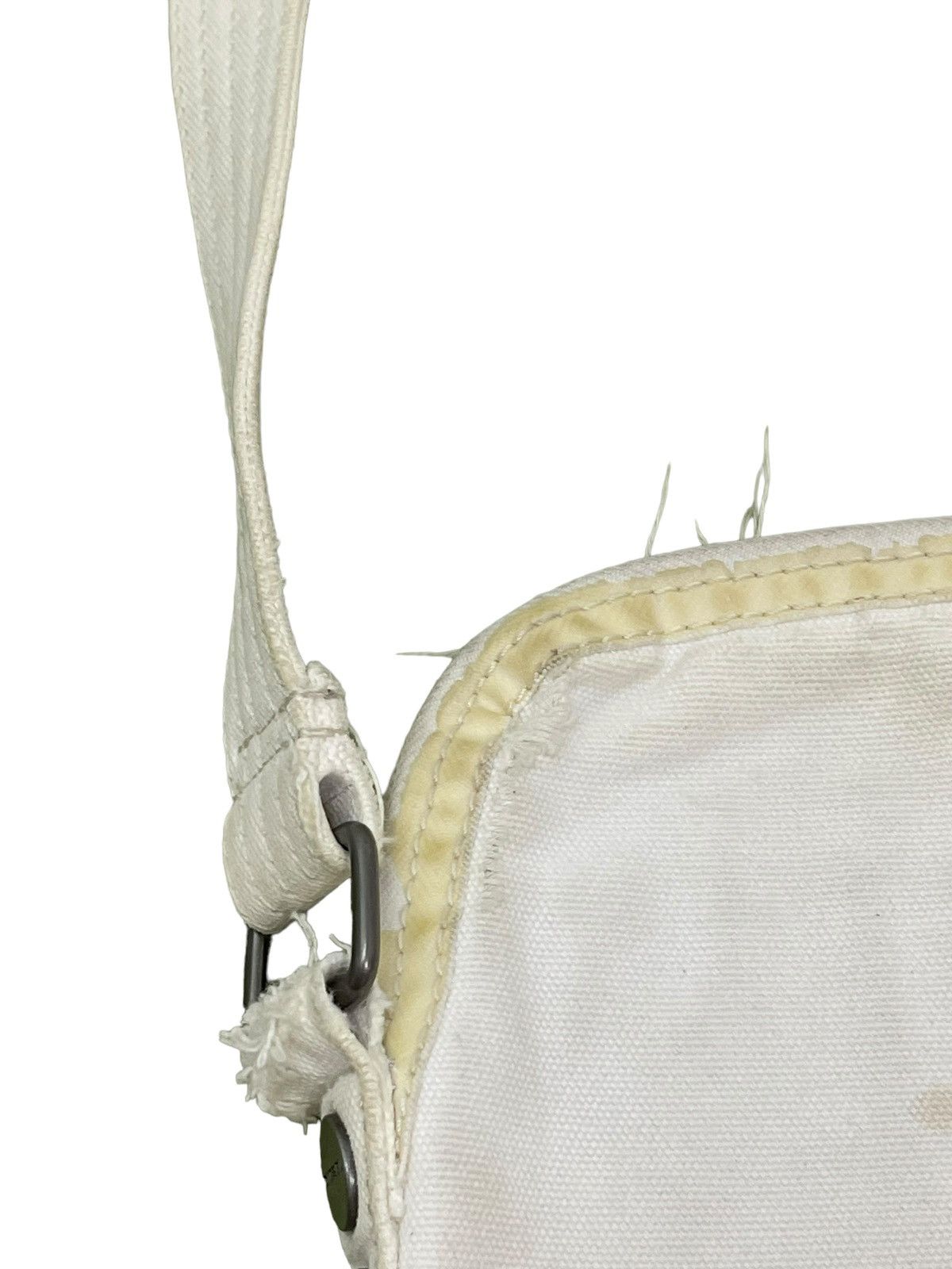 Diesel Cross Body Y2K Diesel Industries Distress Cotton Bag 1🟩 Size ONE SIZE - 18 Thumbnail