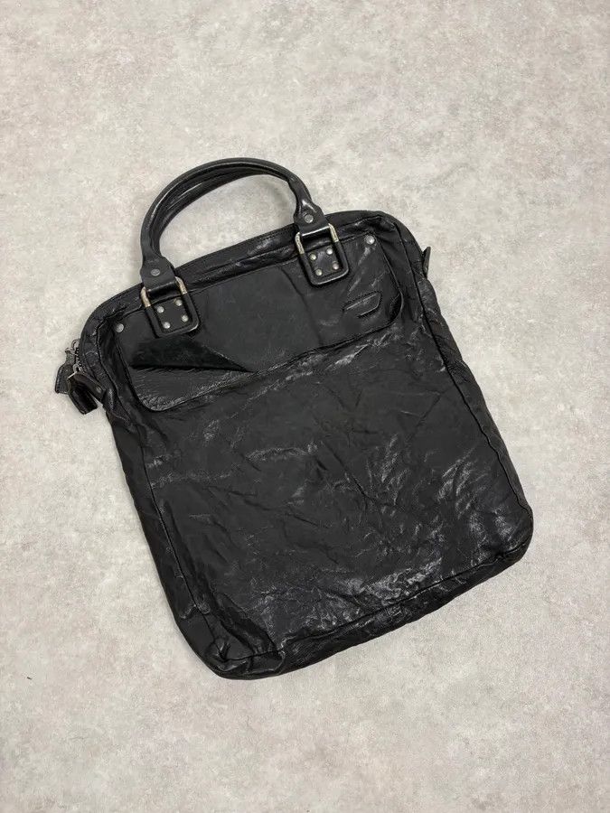 Diesel Diesel Black Leather Avant-Garde Shoulder Bag Size ONE SIZE - 5 Thumbnail