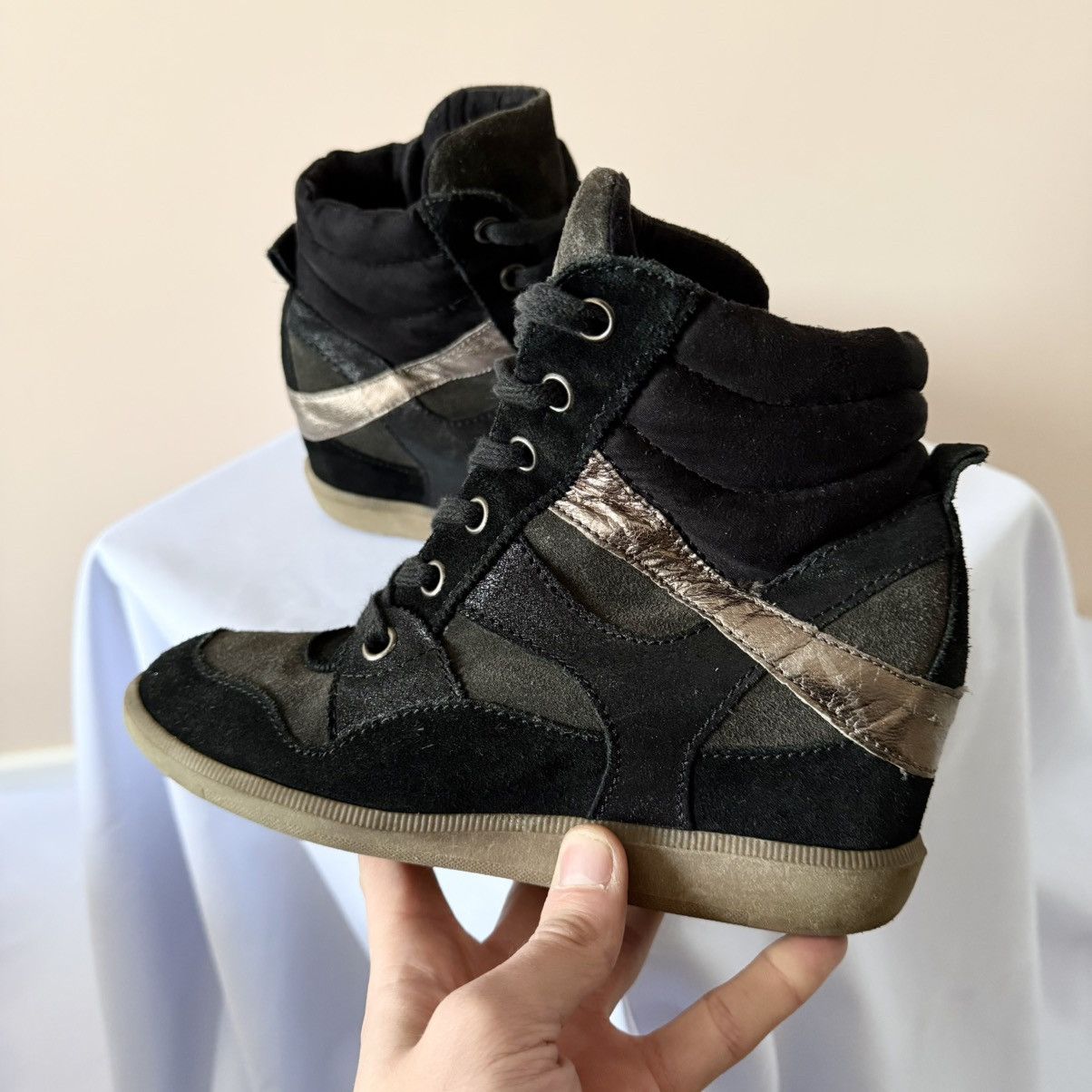 Isabel Marant Unbranded Like Isabel Marant Bekett Wedge Sneakers Shoes Size US 8 / IT 38 - 6 Thumbnail