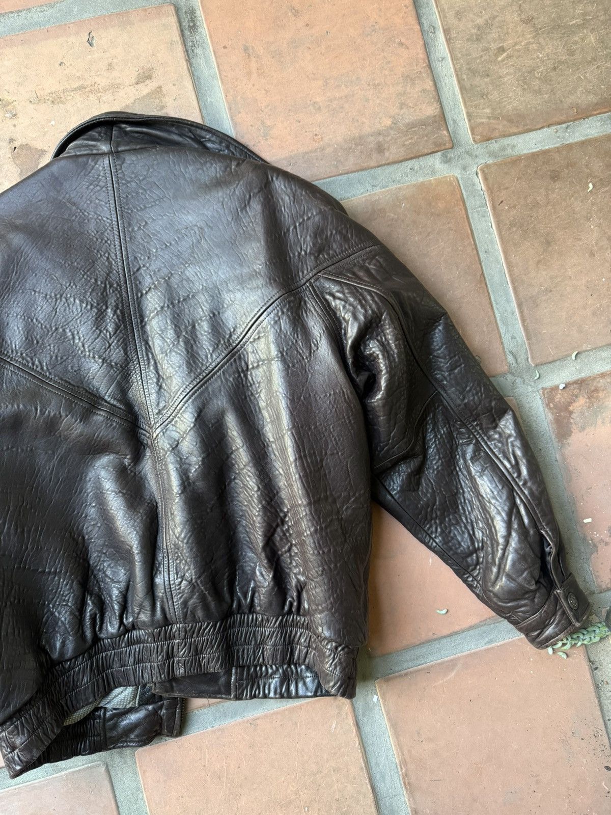 Other Vintage SAXONY COLLECTION Premium Soft Leather Jacket Size US XL / EU 56 / 4 - 5 Thumbnail