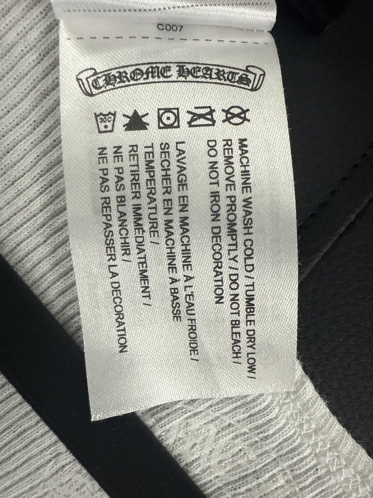 Chrome Hearts CHROME HEARTS SCROLL TANK TOP WHITE Size M / US 6-8 / IT 42-44 - 6 Thumbnail