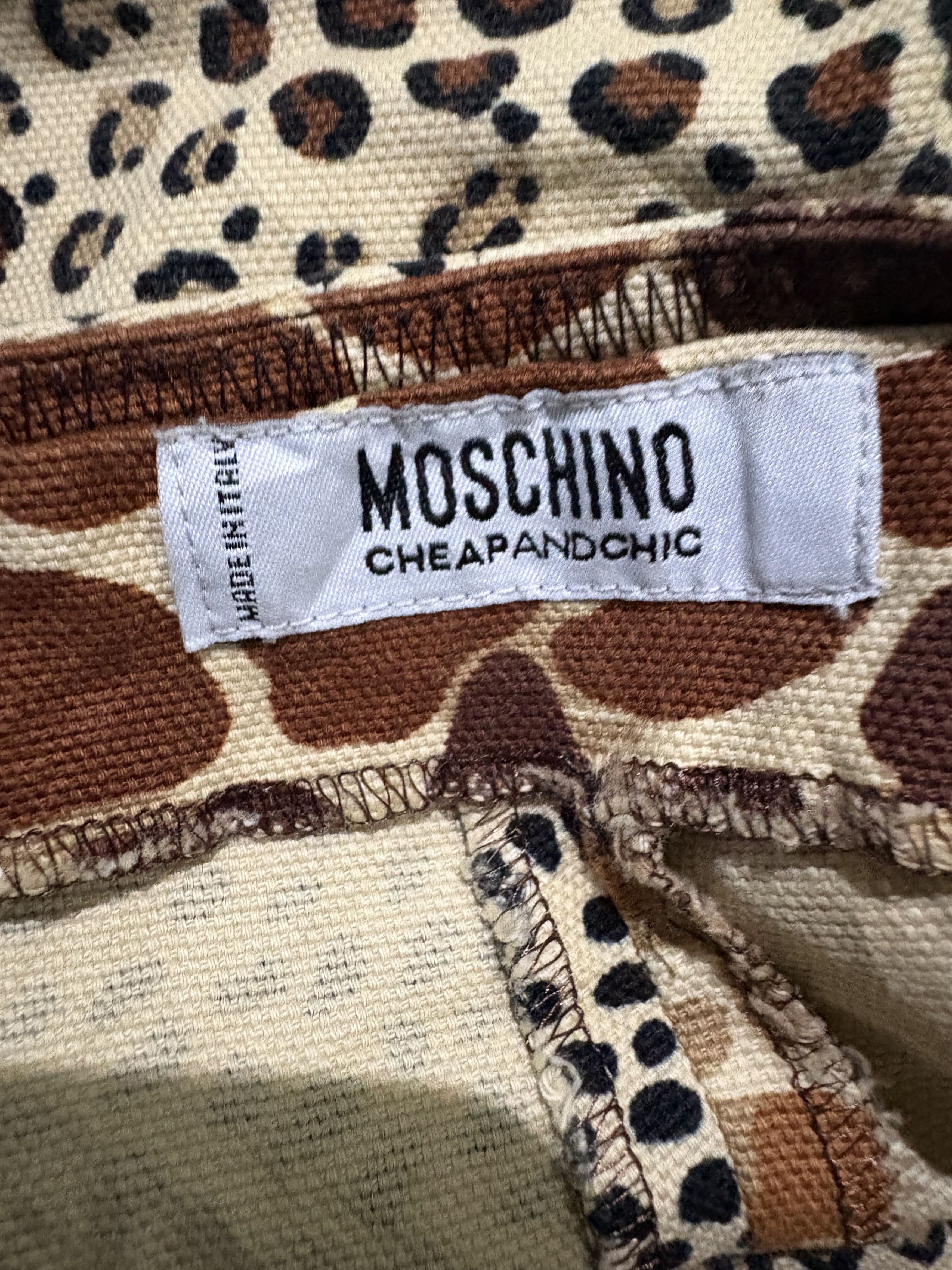 Moschino Moschino leopard overprint Size US 30 / EU 46 - 4 Thumbnail