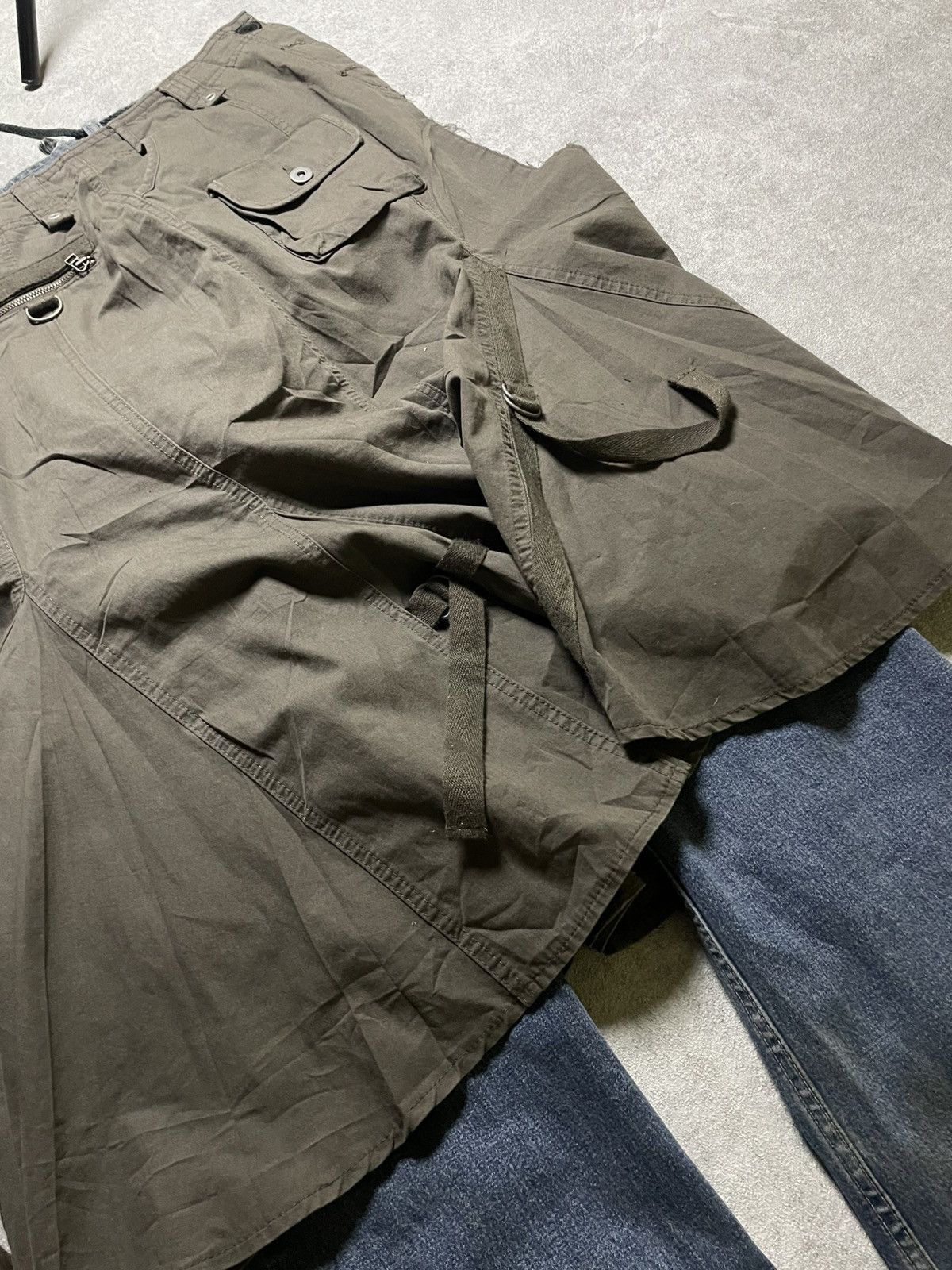 14th Addiction 2000s Skull 14th Addiction Flared Jeans Mud Wash Distressed Size US 34 / EU 50 - 13 Thumbnail