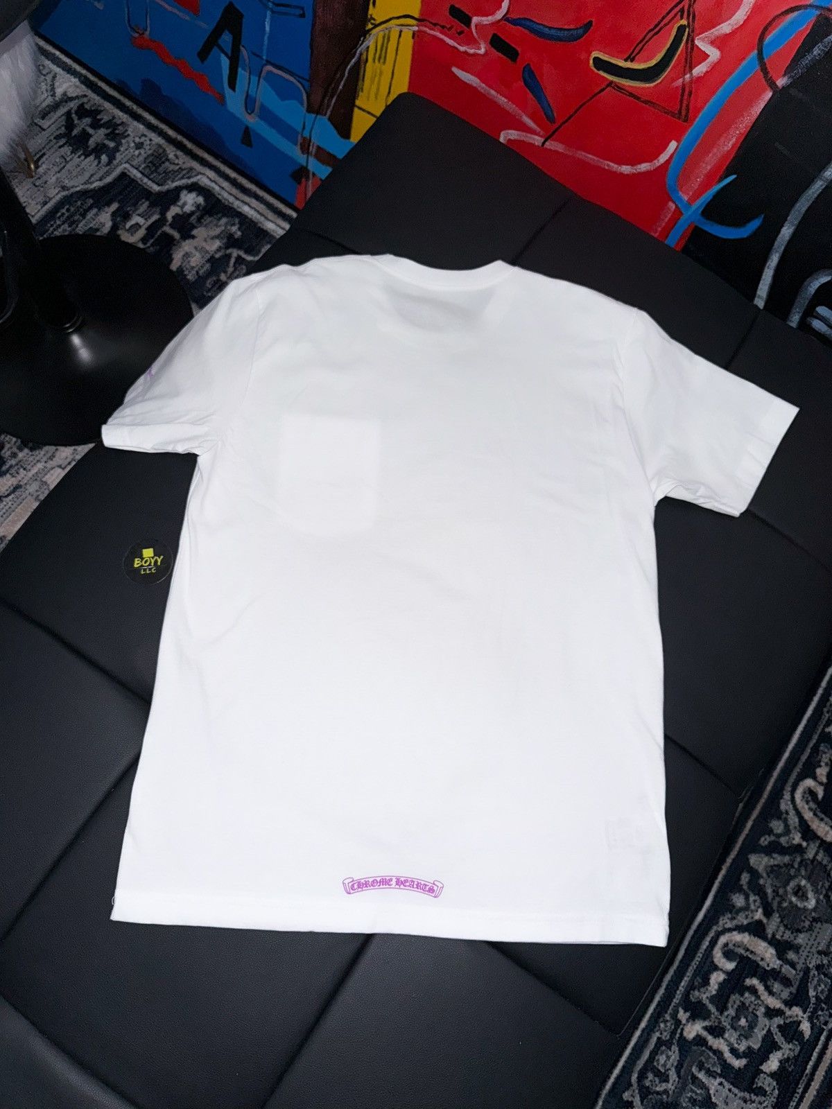 Chrome Hearts Chrome hearts logo t shirt Size US L / EU 52-54 / 3 - 3 Thumbnail